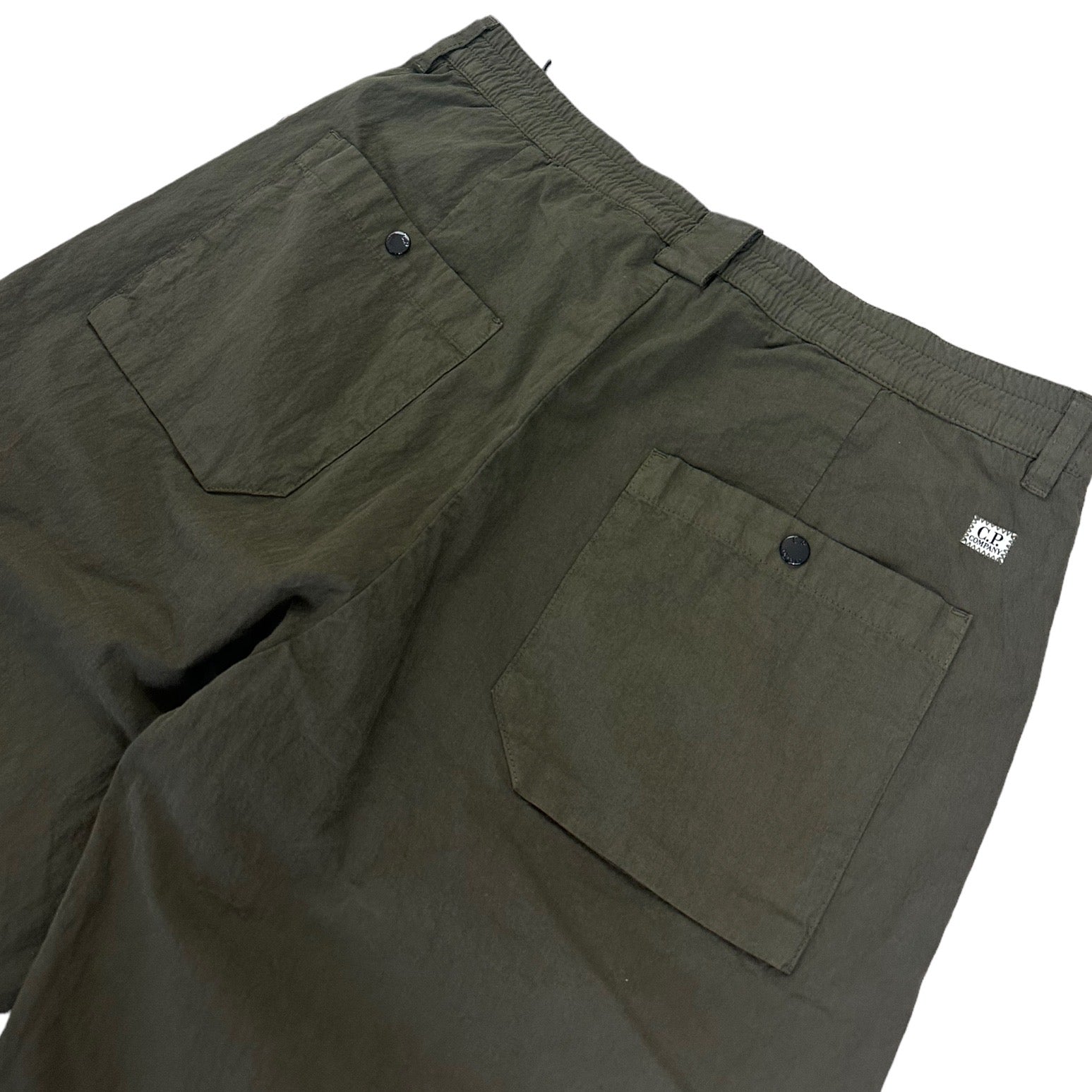 CP Company Baggy Cargo Trousers with Embroidered Logo