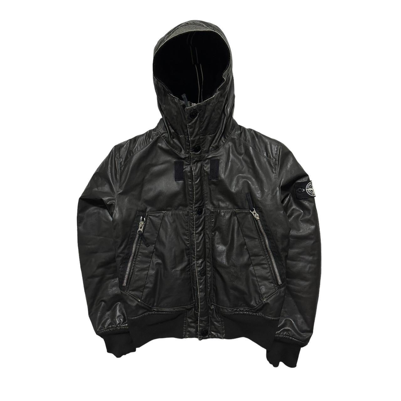 Stone island deals waxed ice 2