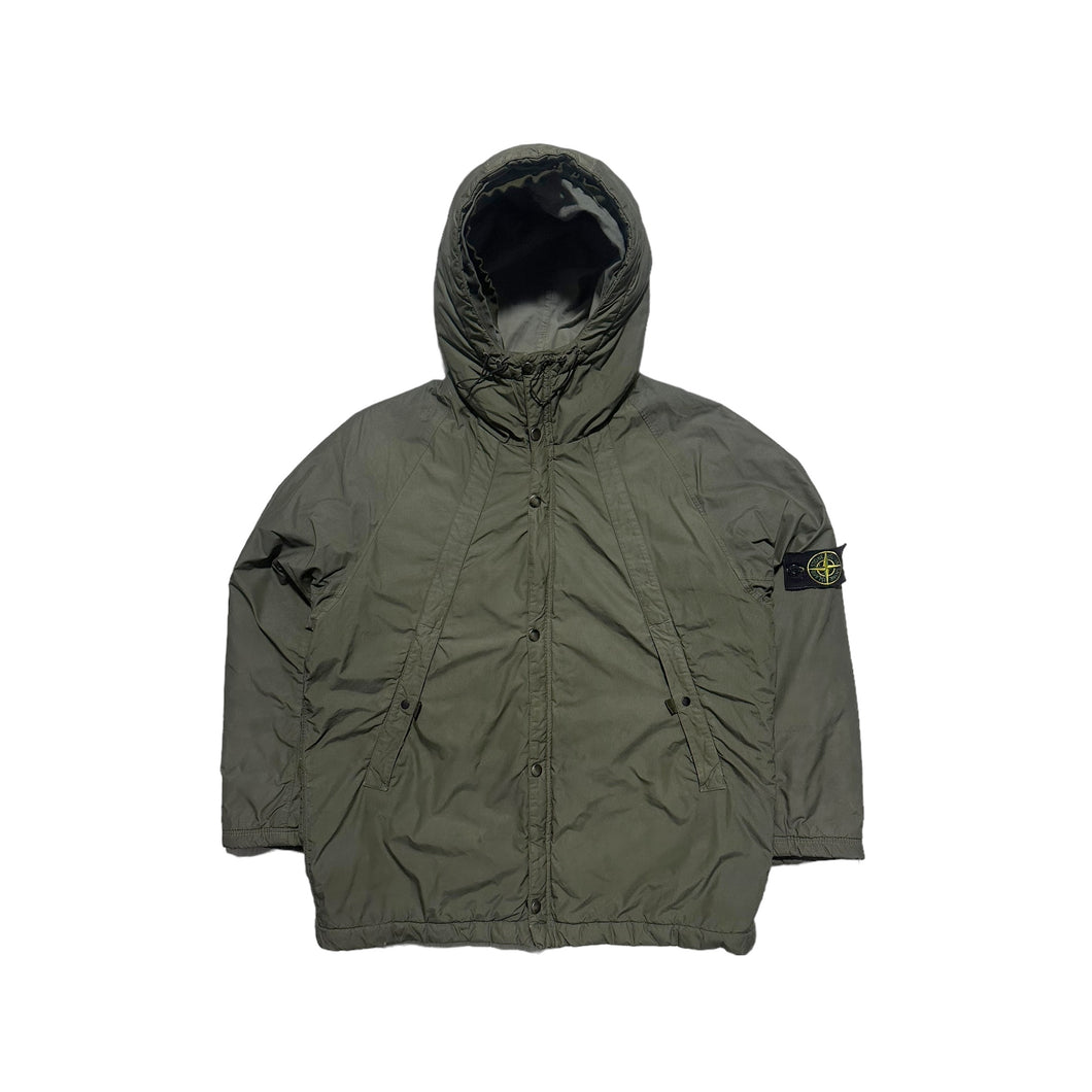 Stone Island Zip Up Quilted Autumn/Winter Jacket