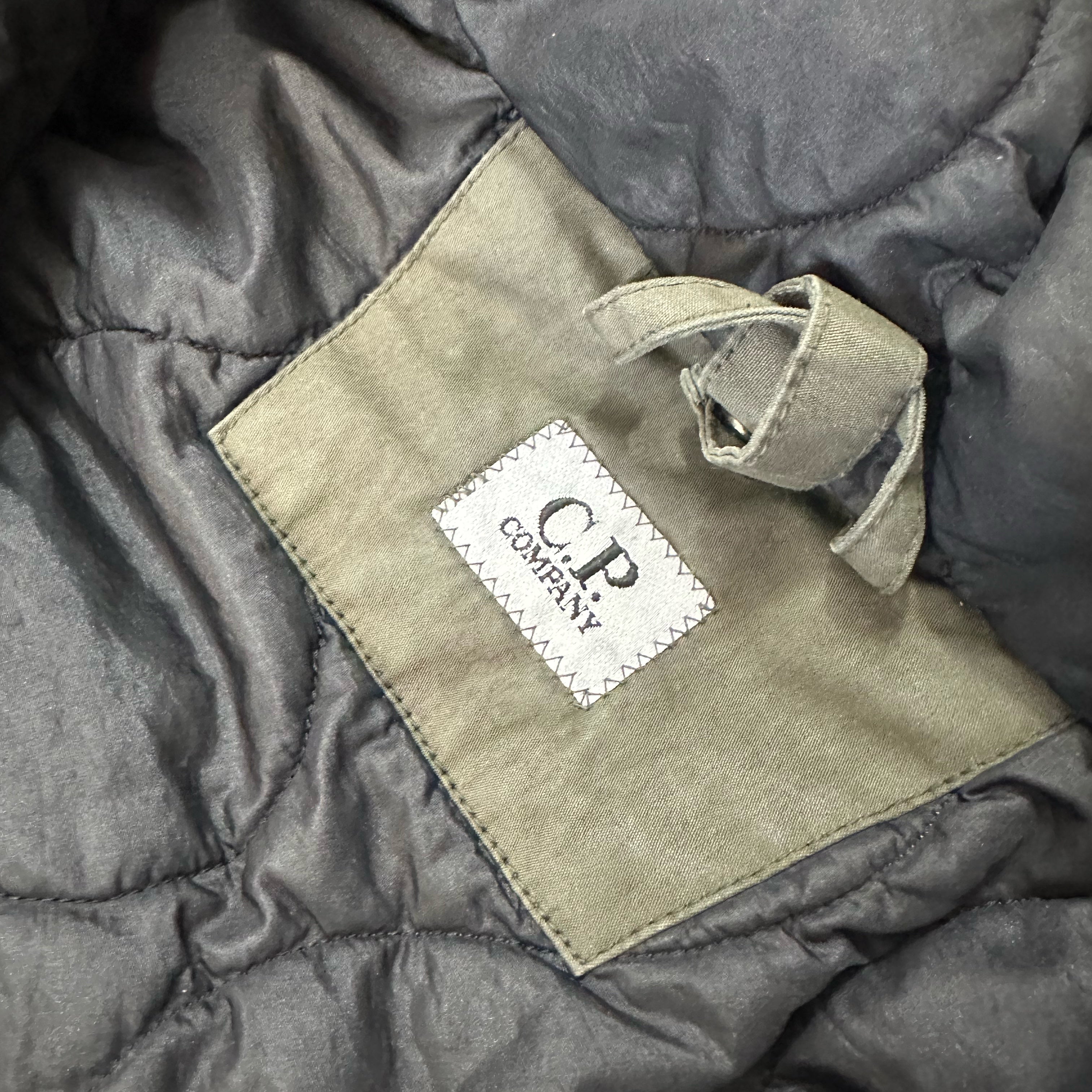 CP Company 50 Fili Insulated Parka Jacket with Fur Hood