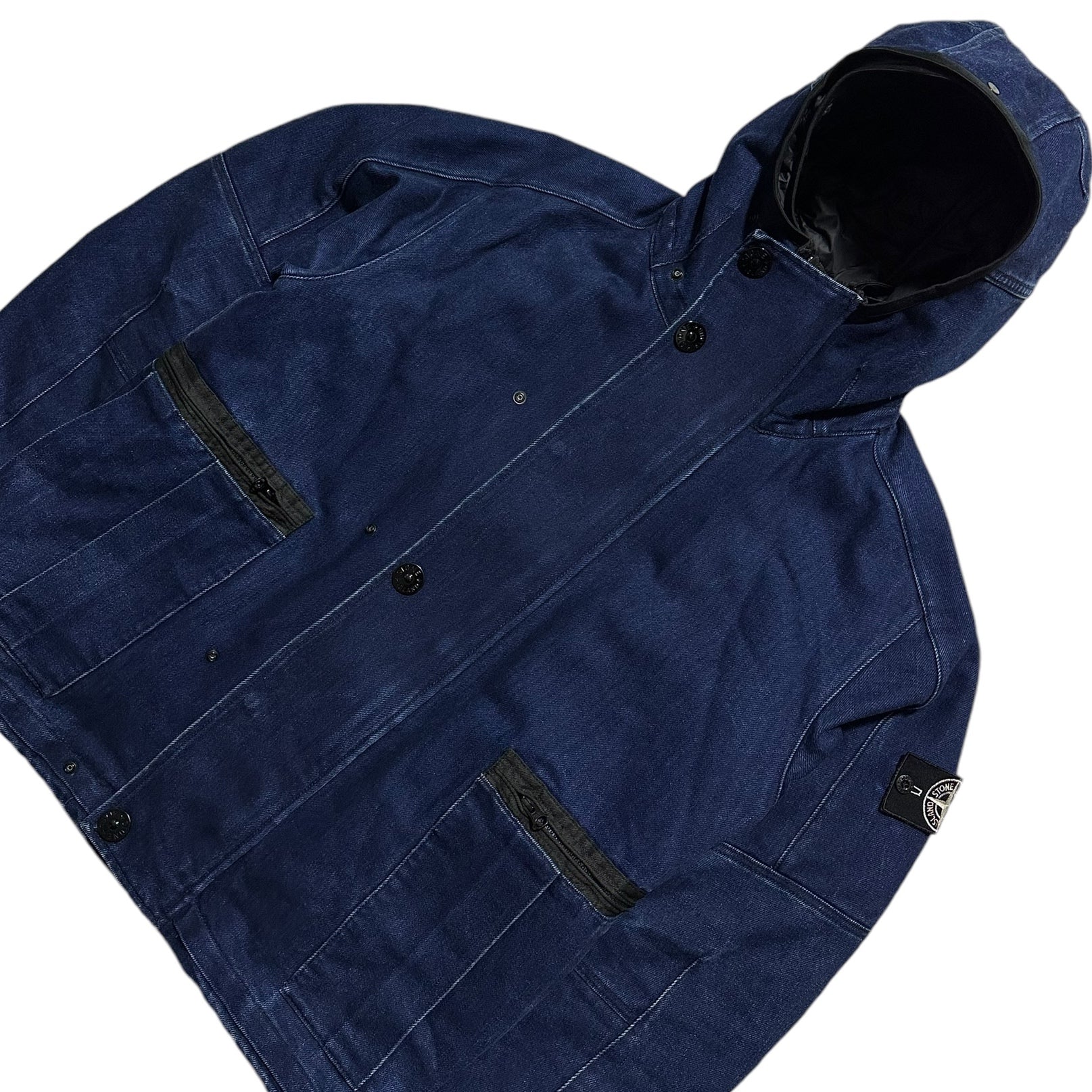 Stone Island Polypropylene 2 in 1 Denim Jacket