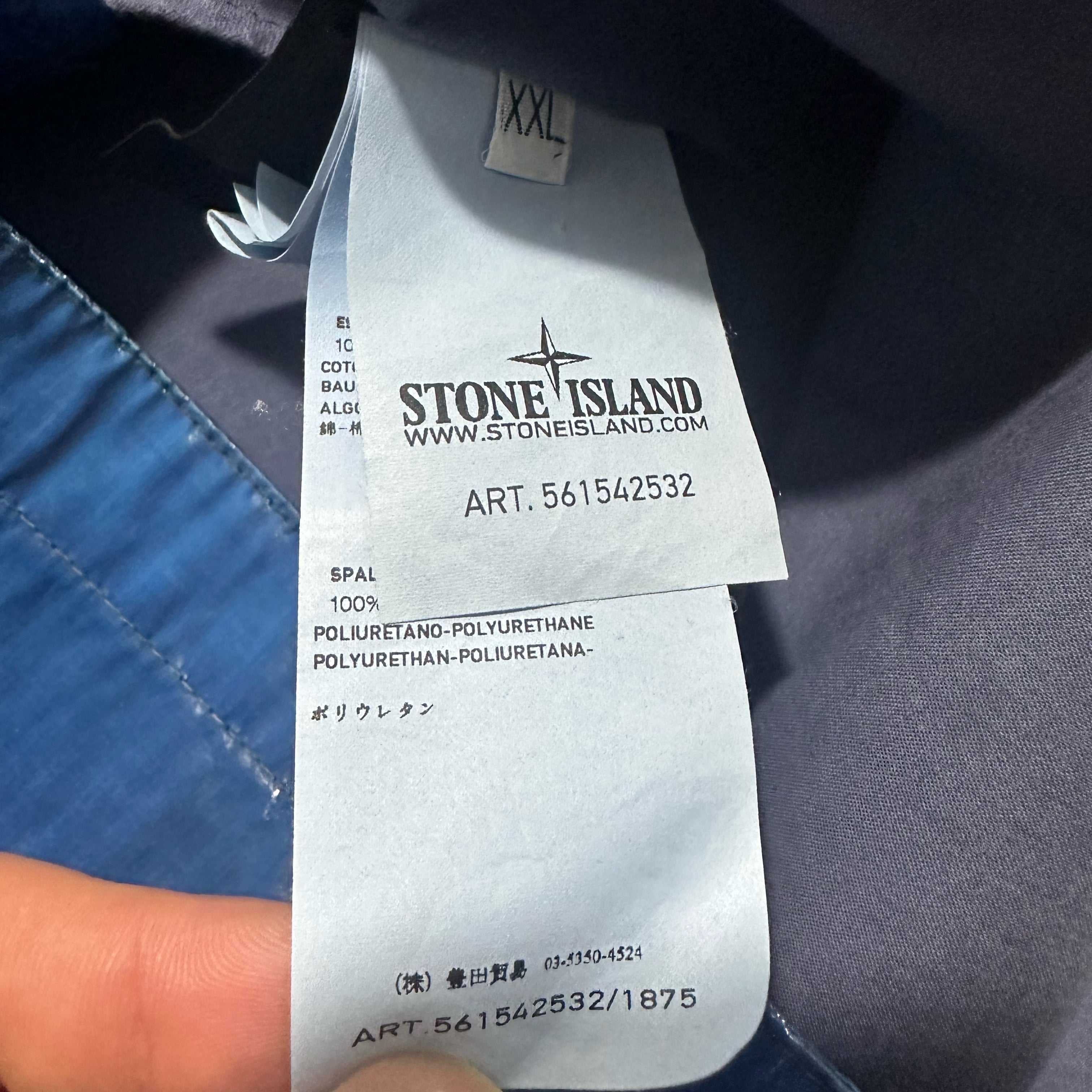 Stone Island Mussola Pismatica MultiPocket Silk Jacket