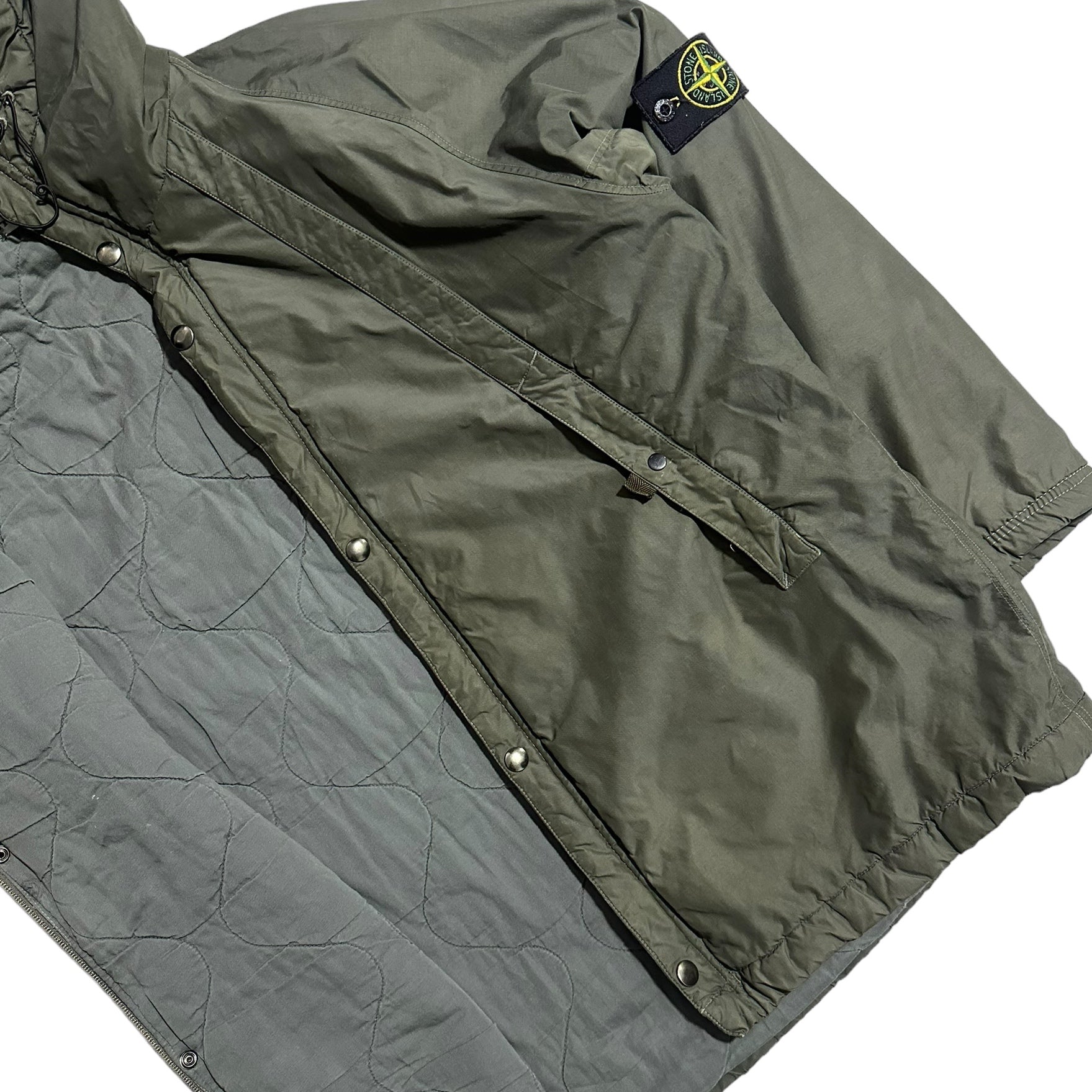 Stone Island Zip Up Quilted Autumn/Winter Jacket