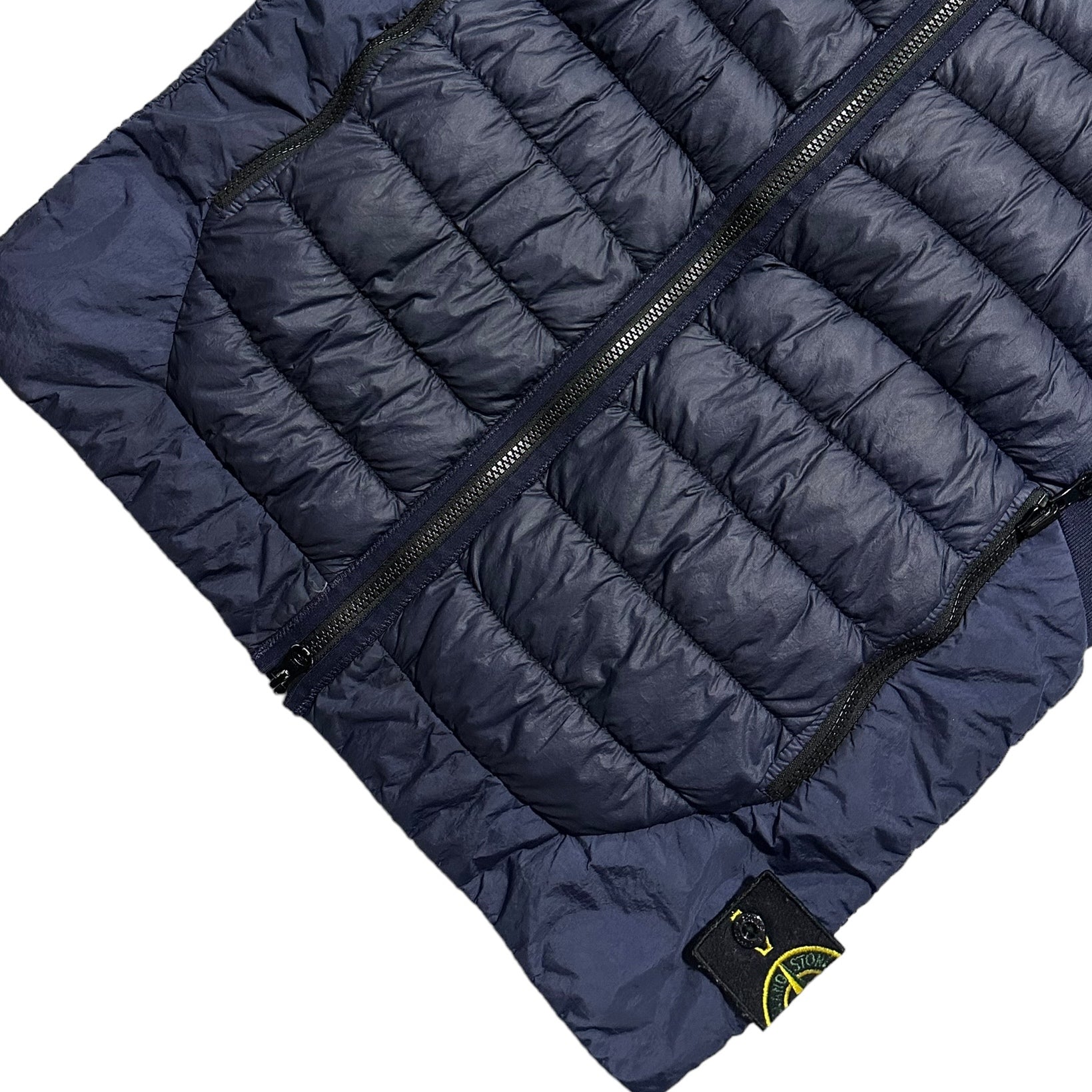 Stone Island Garment Dyed Micro Yarn Down Gilet Body Warmer