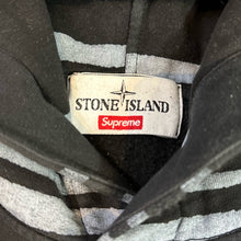 Load image into Gallery viewer, Stone Island x Supreme Pullover Warp Hoodie
