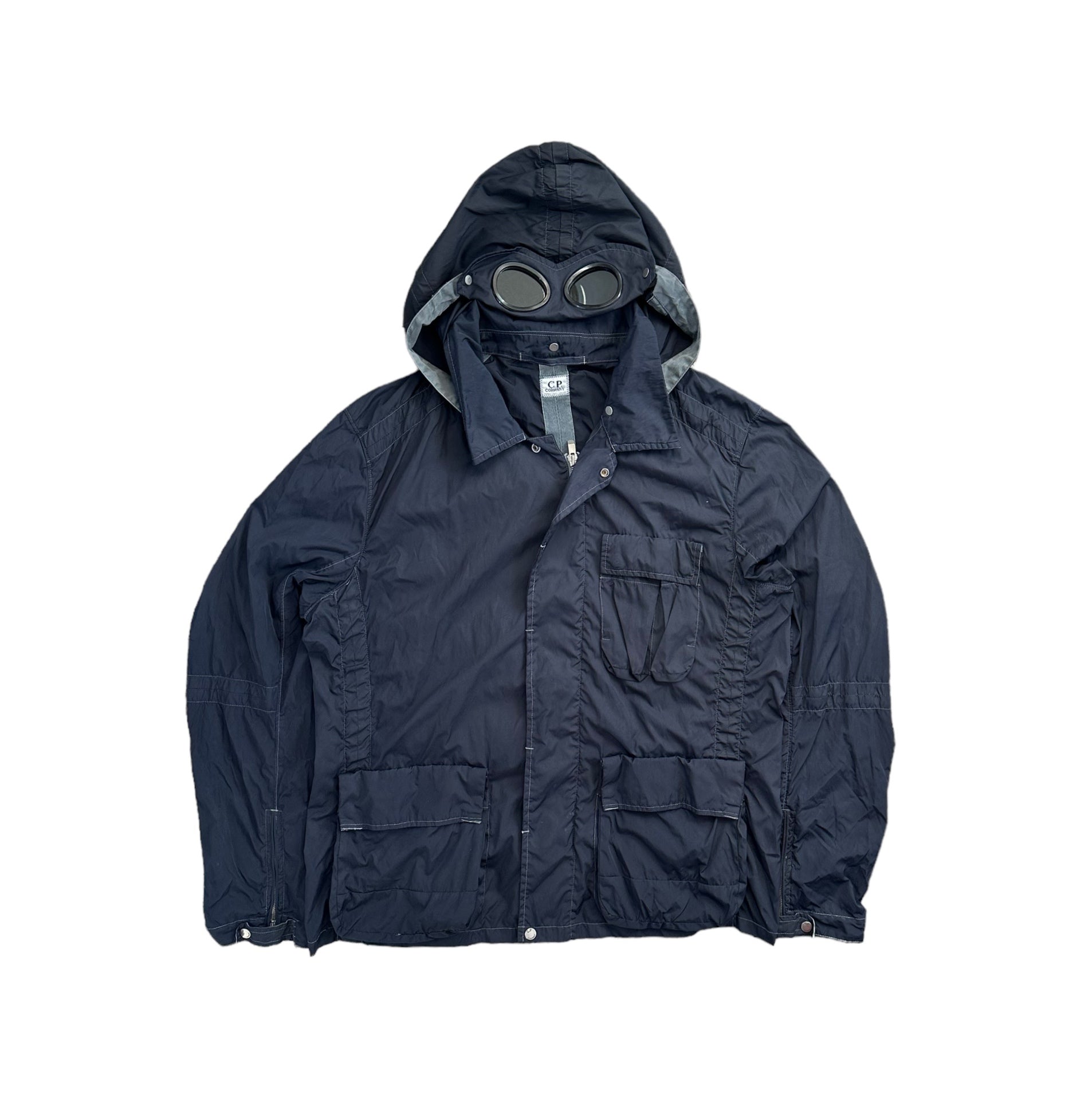 CP Company MultiPocket Zip Up Chrome Jacket