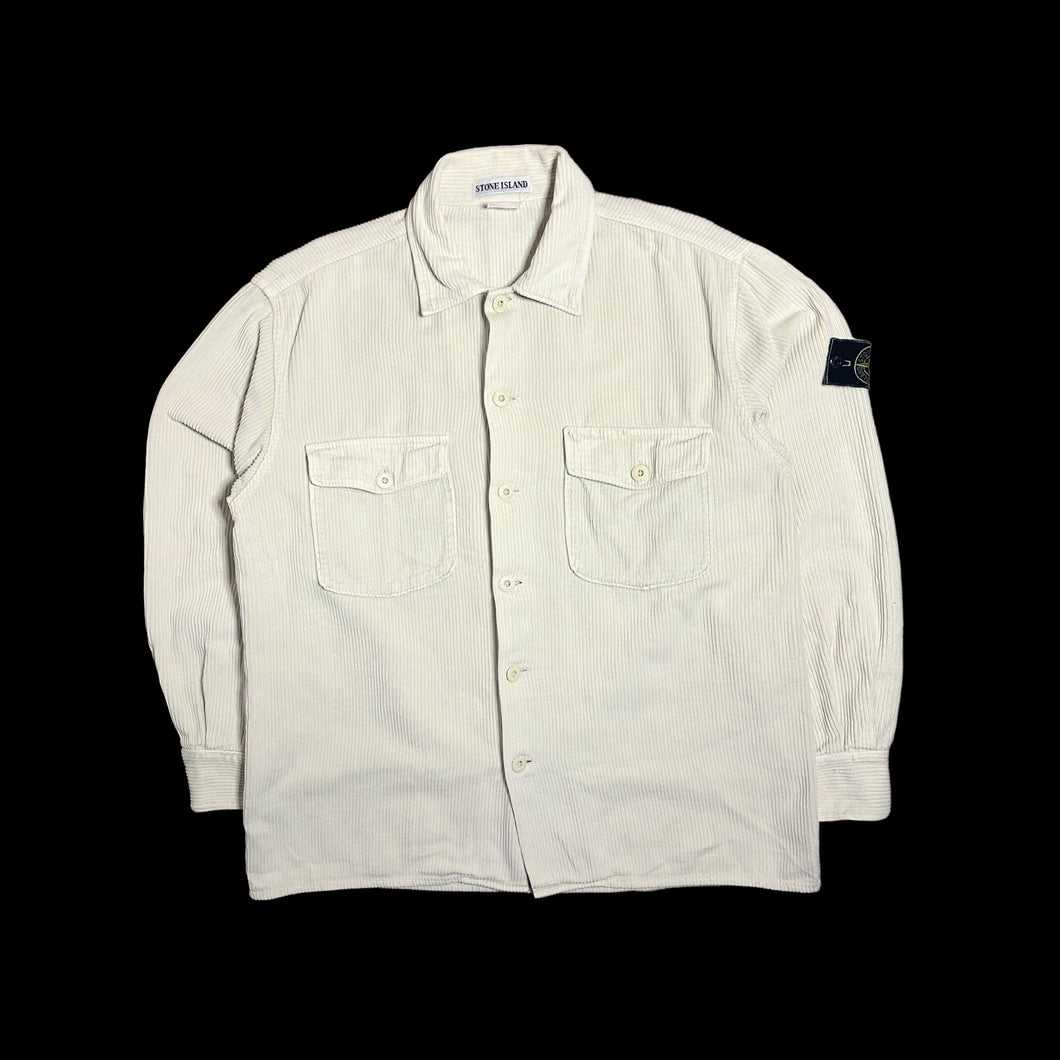 Stone Island Jumbo Corduroy Button Up Shirt from A/W 1994