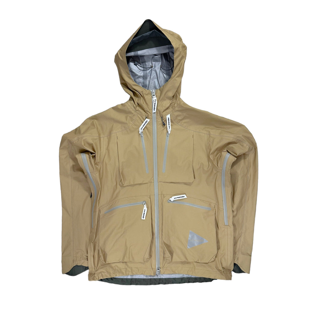 And Wander Event Pertex MultiPocket Jacket with dropping pockets
