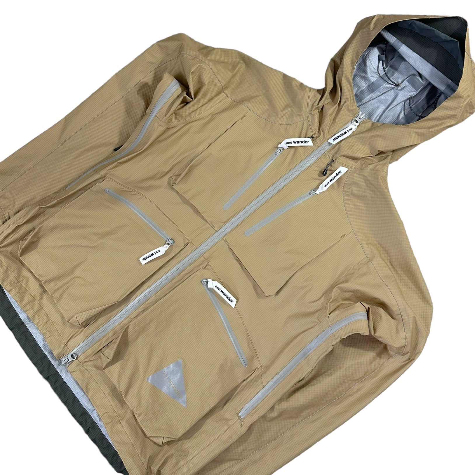 And Wander Event Pertex MultiPocket Jacket with dropping pockets