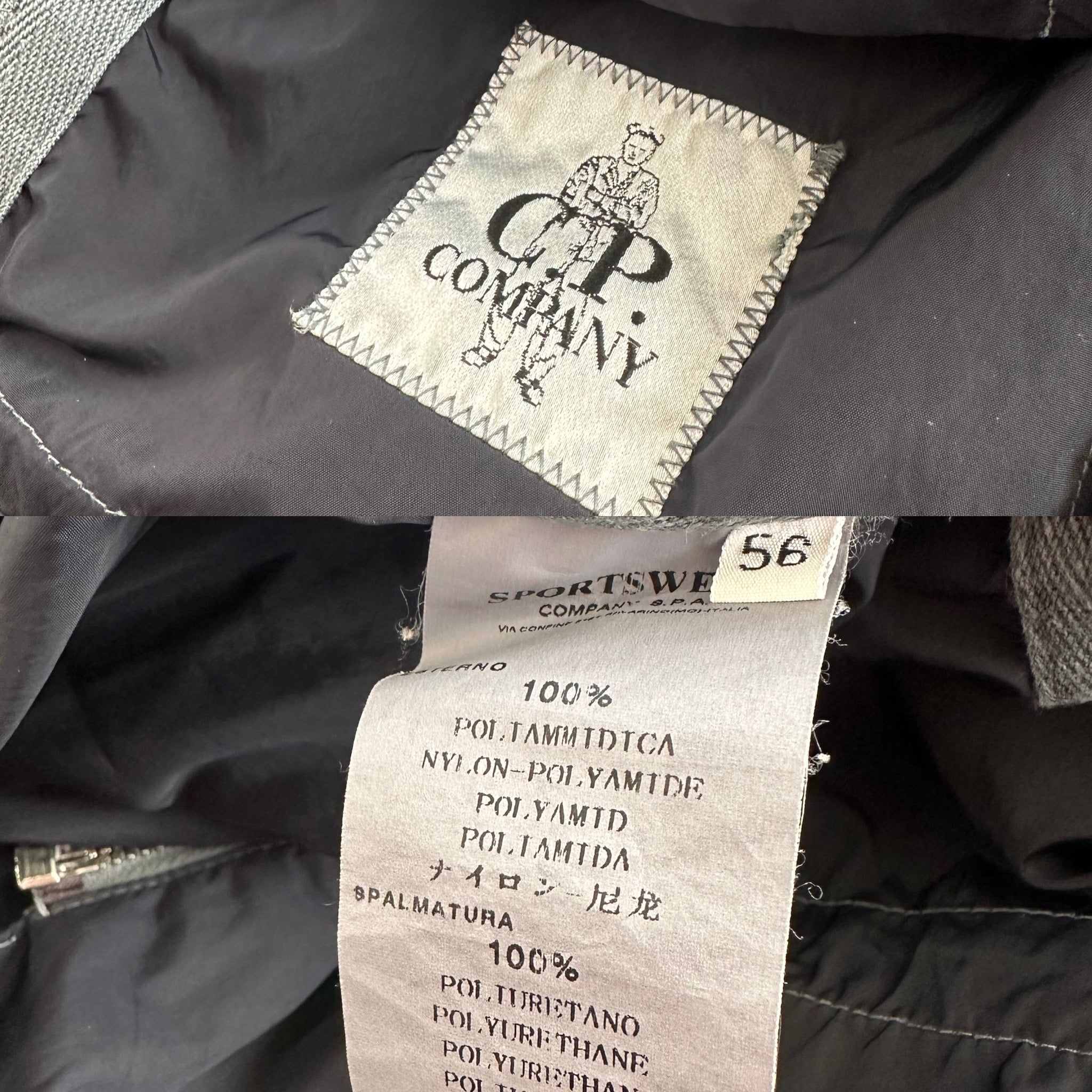 CP Company MultiPocket Zip Up Chrome Jacket