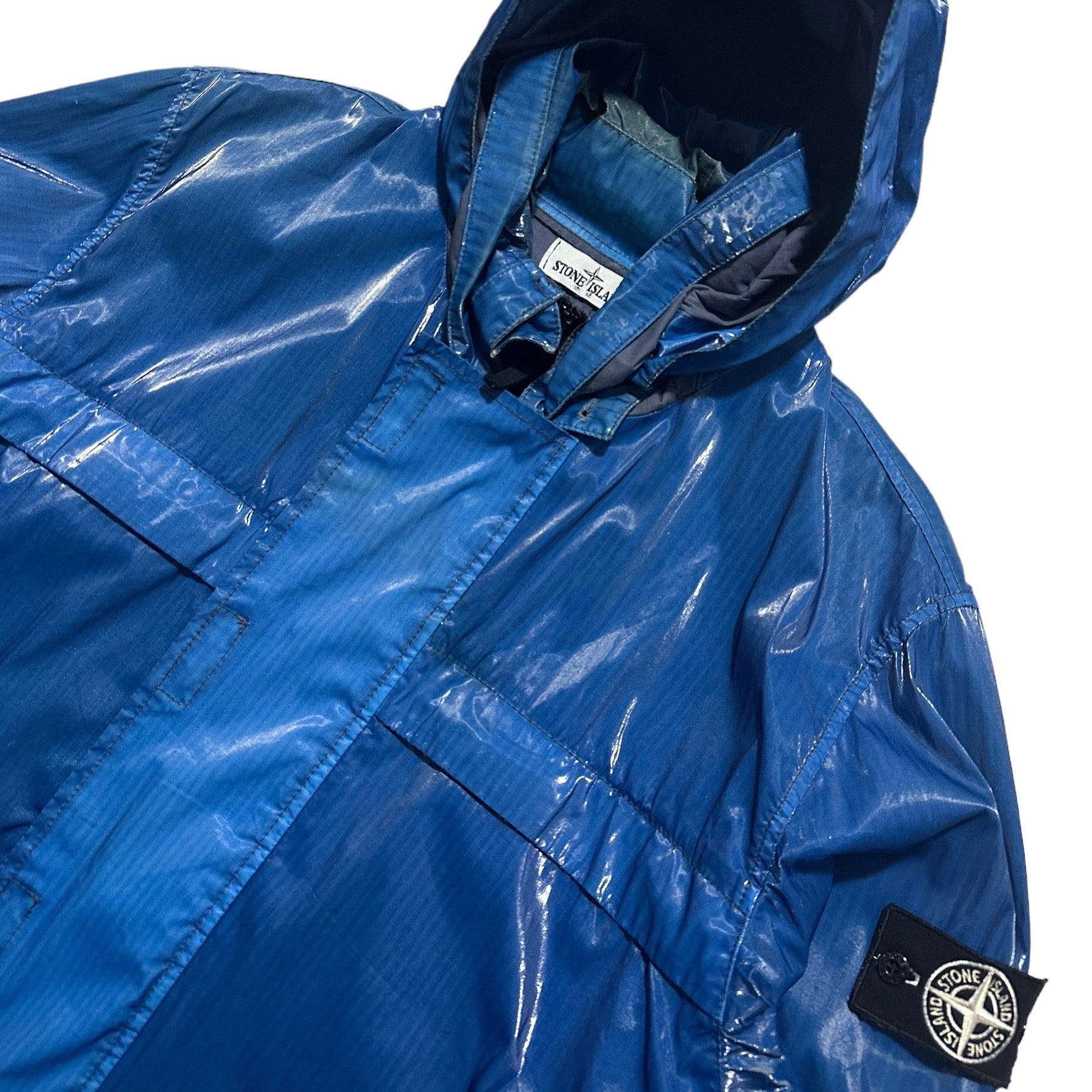 Stone Island Mussola Pismatica MultiPocket Silk Jacket