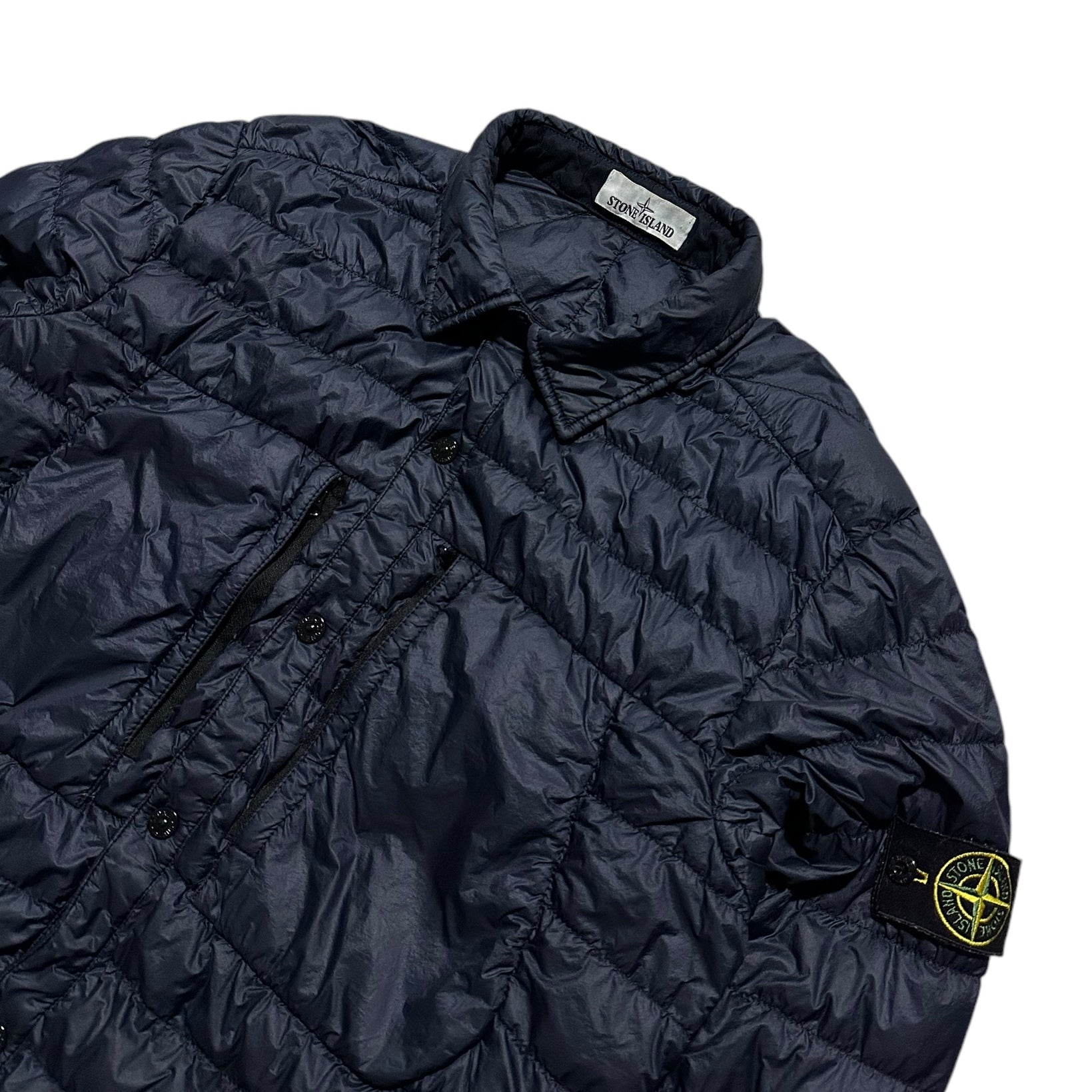 Stone Island Micro Yarn Down Puffer Overshirt