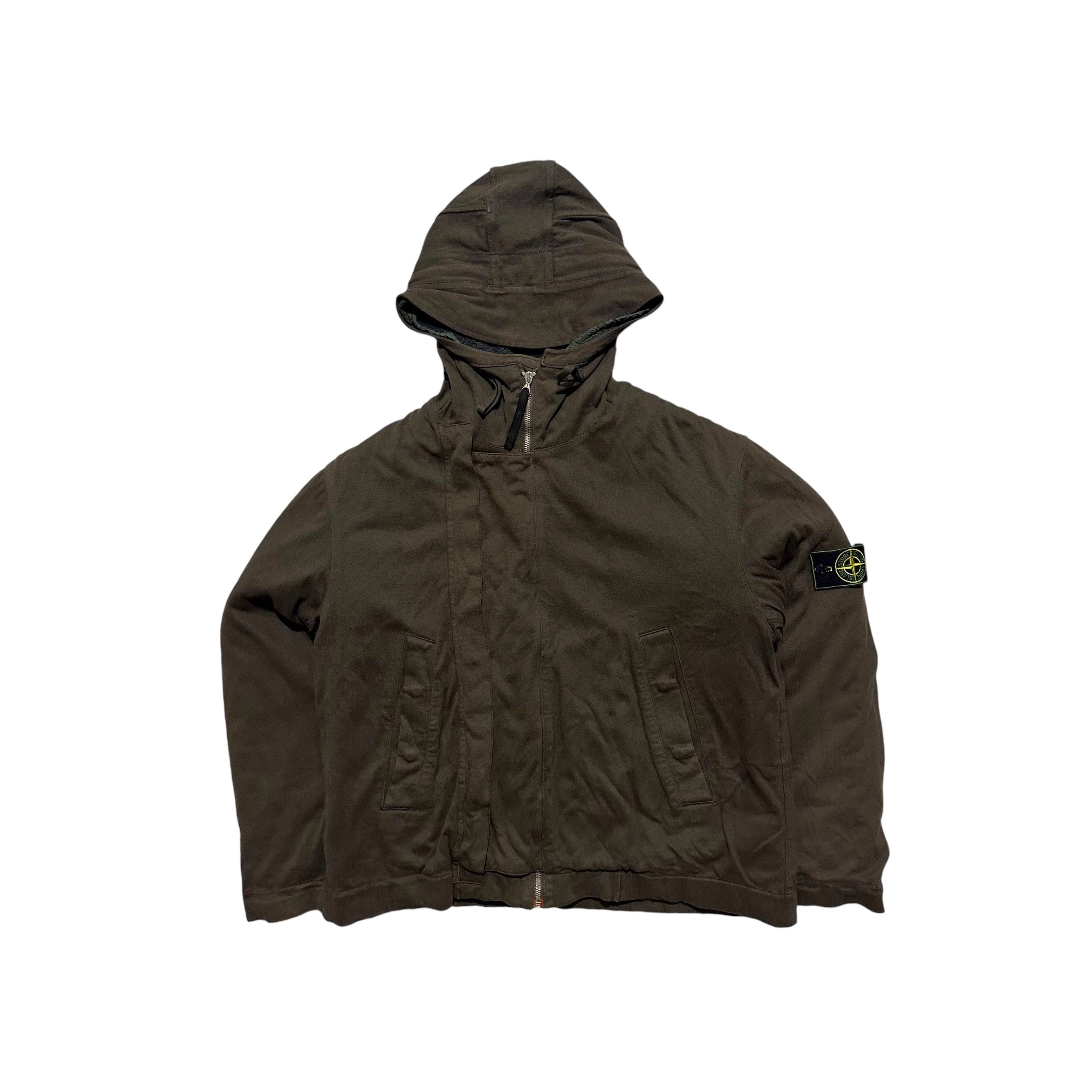 Stone Island Double Layer Pile Zip Up Jacket from Autumn/Winter 1998