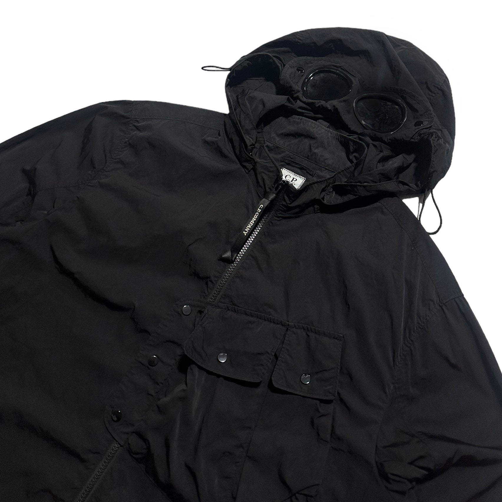 CP Company Front Pocket Zip Up Chrome Goggle Jacket