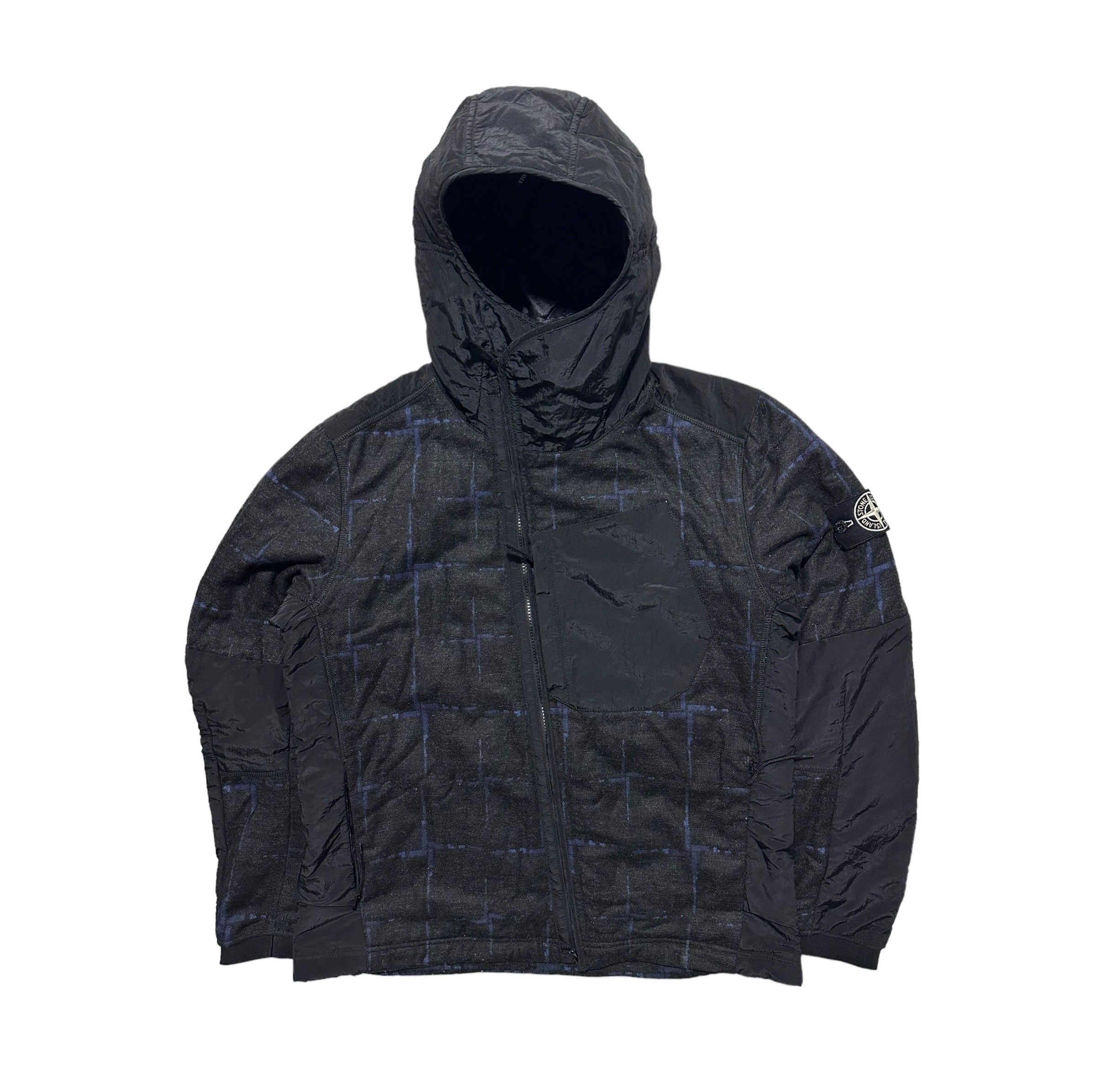 Stone Island Dormeuil House Check Primaloft Jacket with Special Process Badge