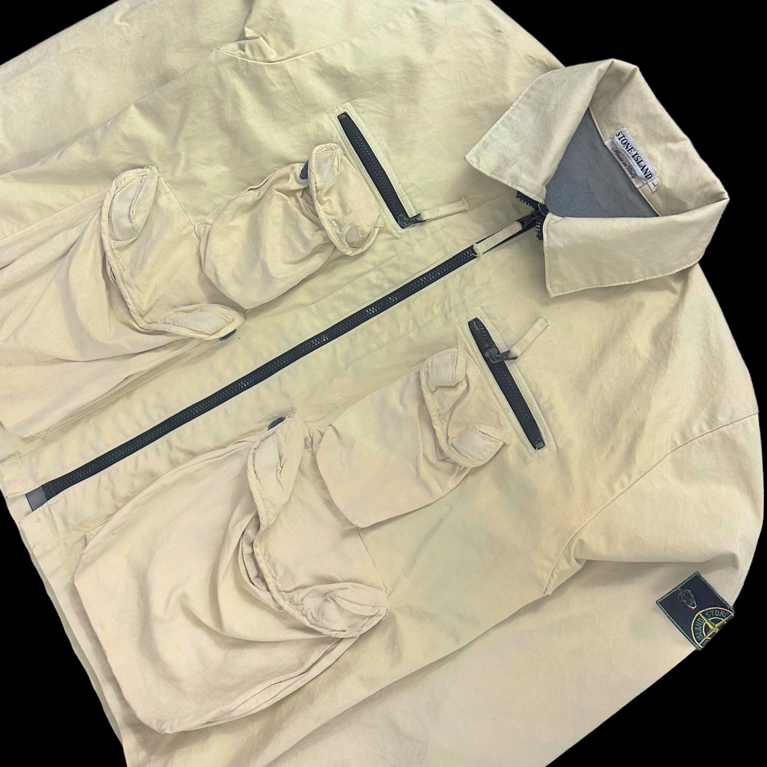 Stone Island Parachute MultiPocket Overshirt from 90’s