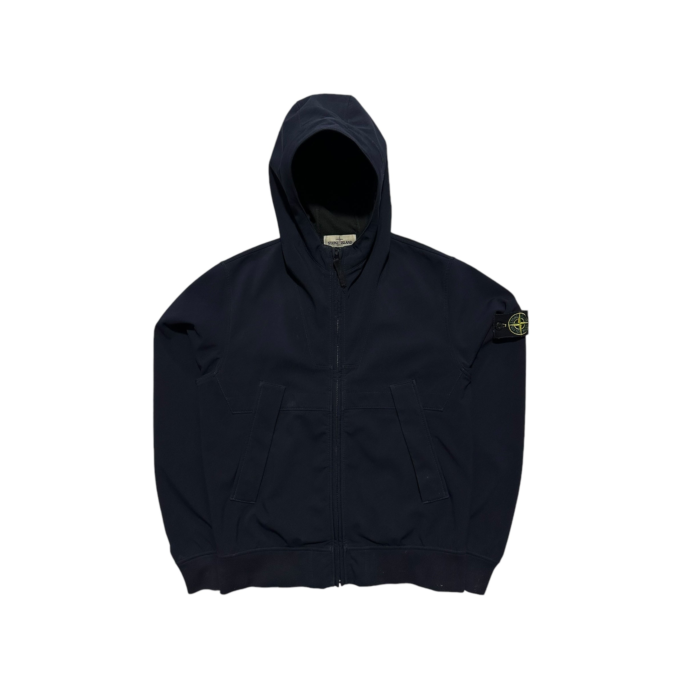 Stone Island Soft Shell Zip Up Jacket