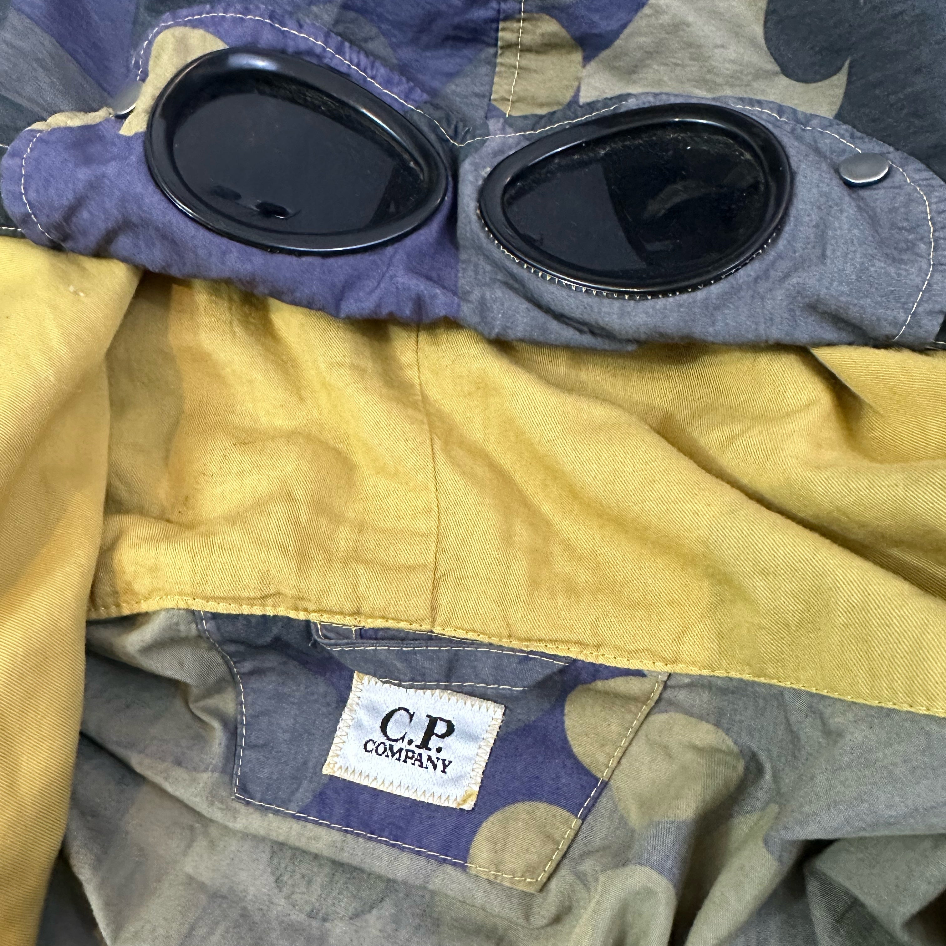 CP Company Swedish Camo Zip Up Goggle Hood Jacket