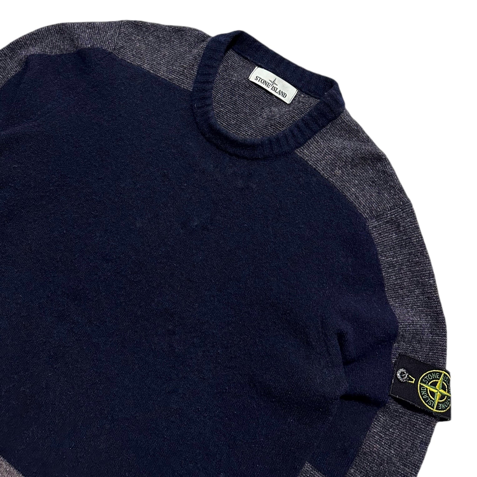 Stone Island Gradient Knit Pullover Jumper