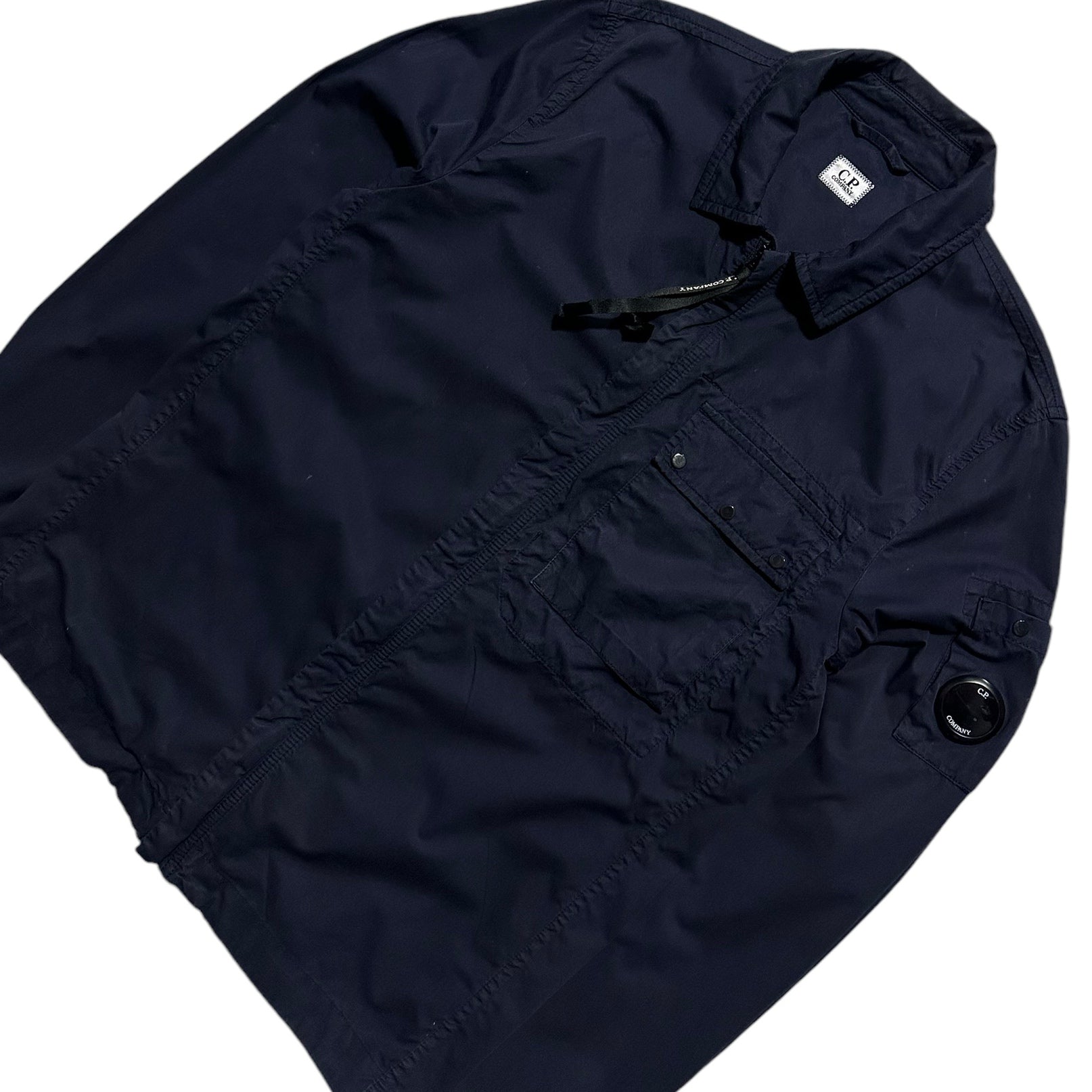 CP Company 50 Fili Zip Up Overshirt