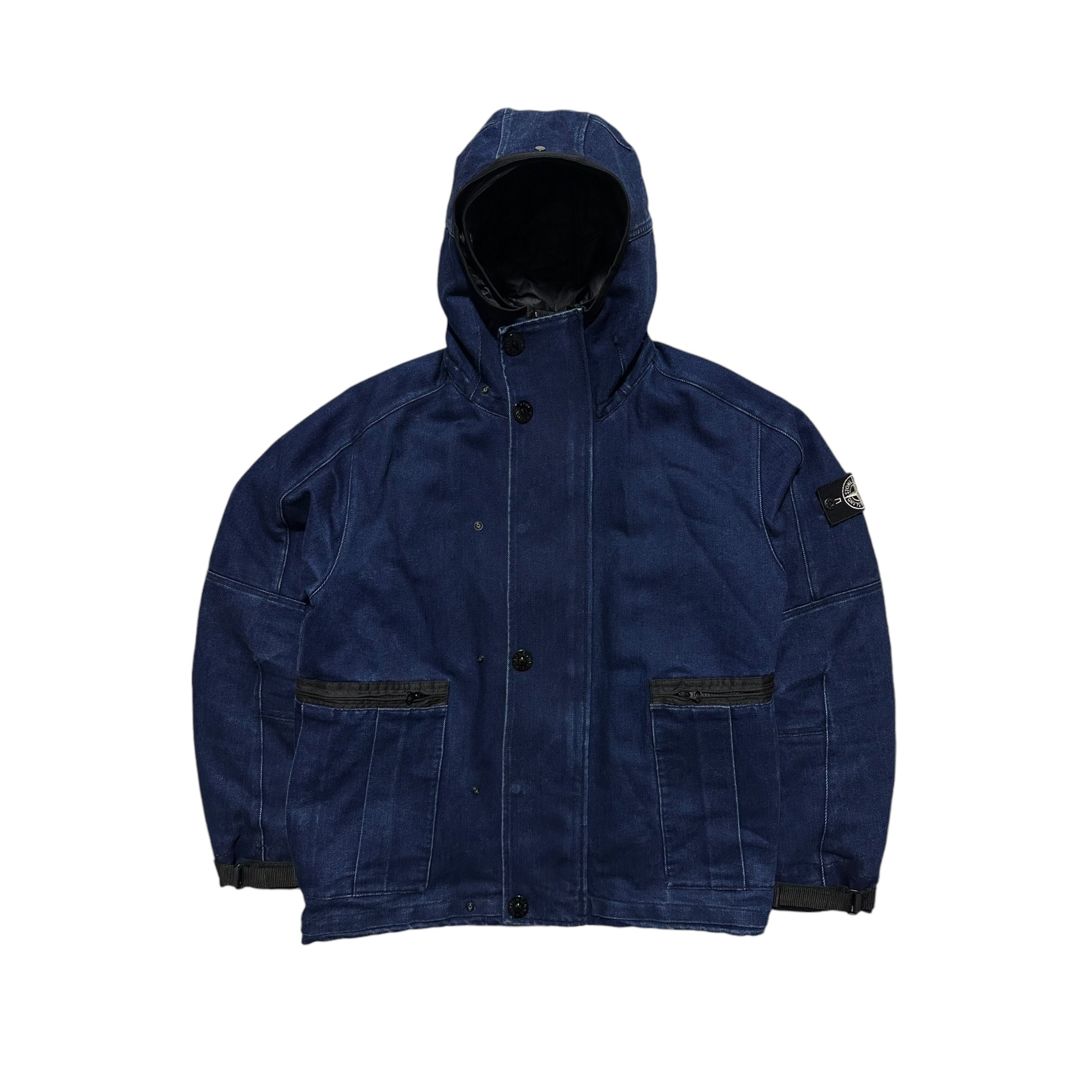 Stone Island Polypropylene 2 in 1 Denim Jacket