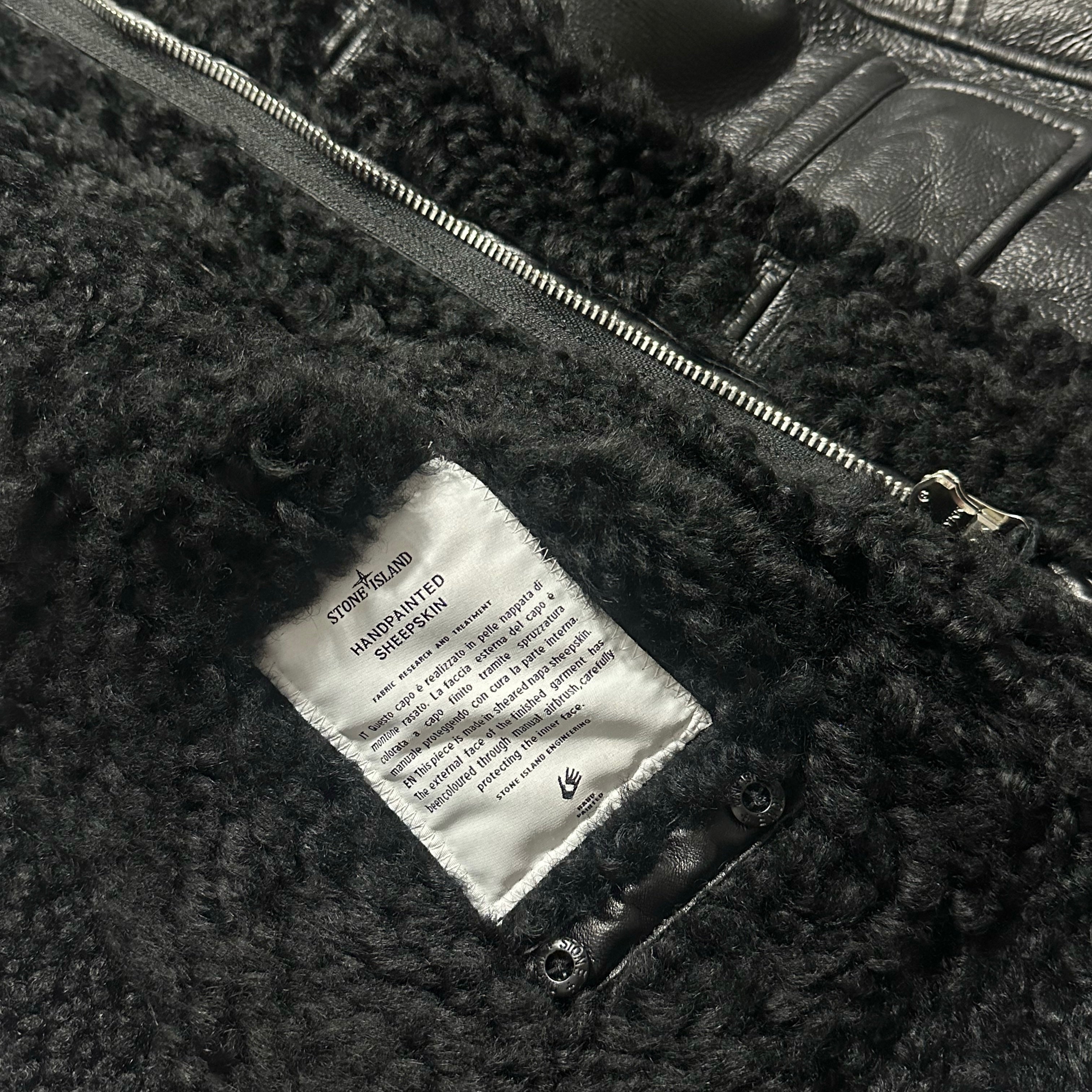 Stone Island x Supreme Shearling Jacket from Fall Winter 2020