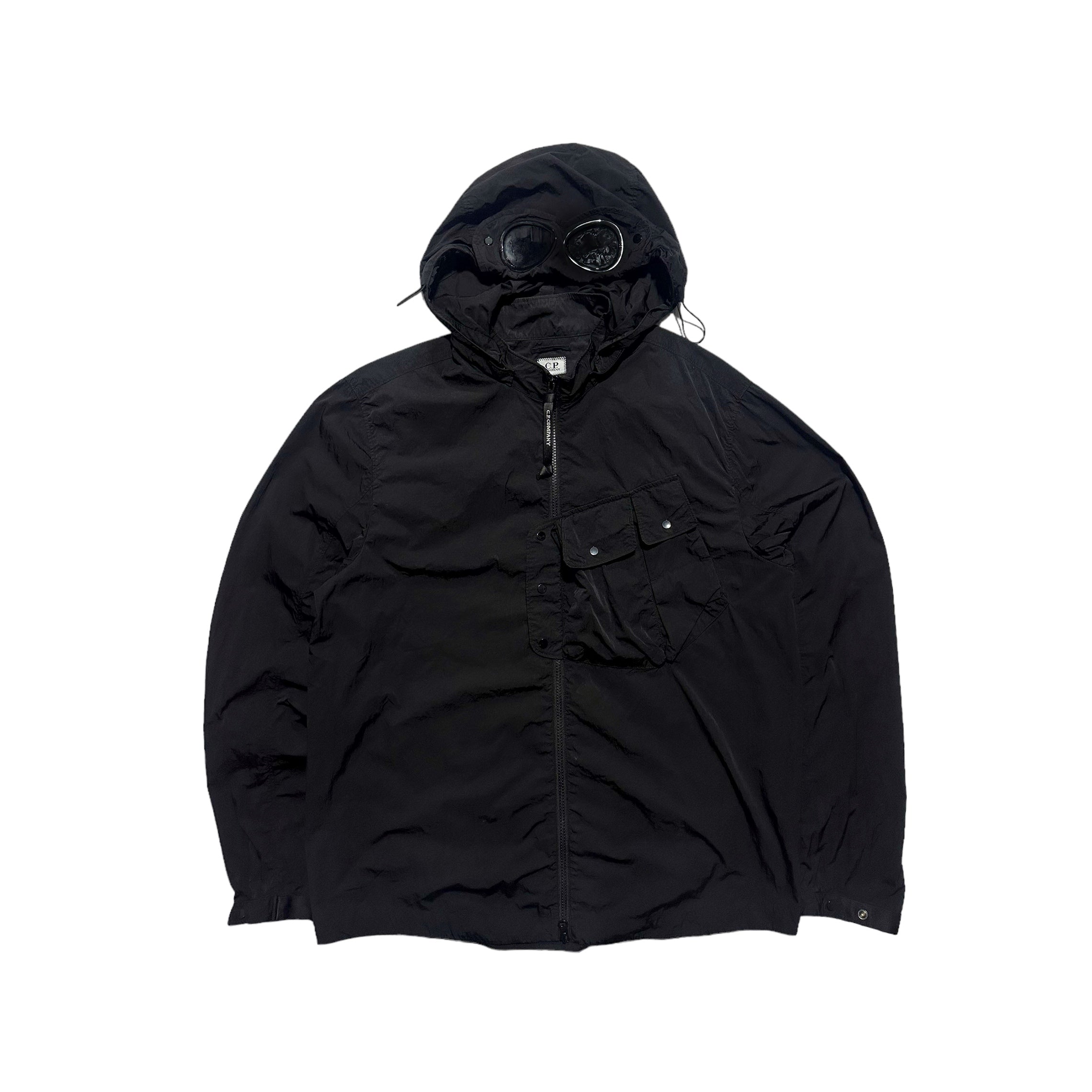 CP Company Front Pocket Zip Up Chrome Goggle Jacket