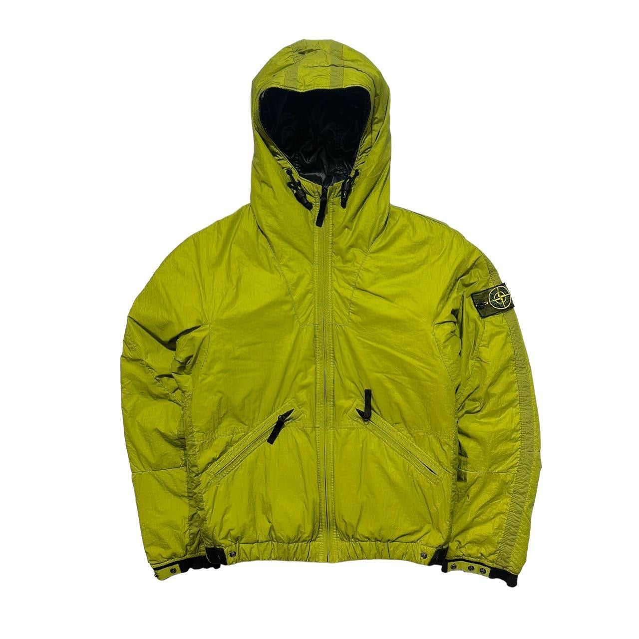 Stone Island Goose Down Mesh Badge Jacket from A/W 2008