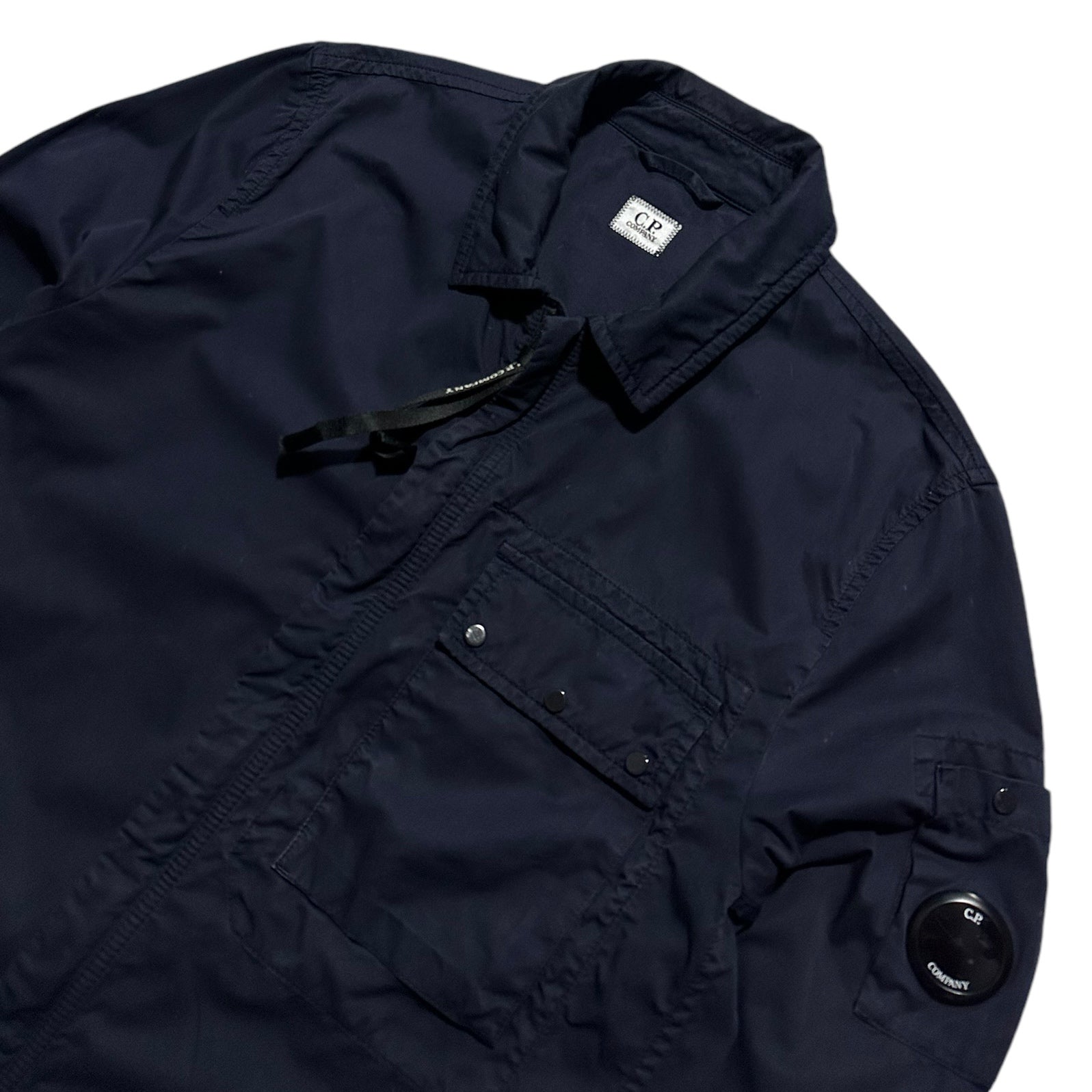 CP Company 50 Fili Zip Up Overshirt