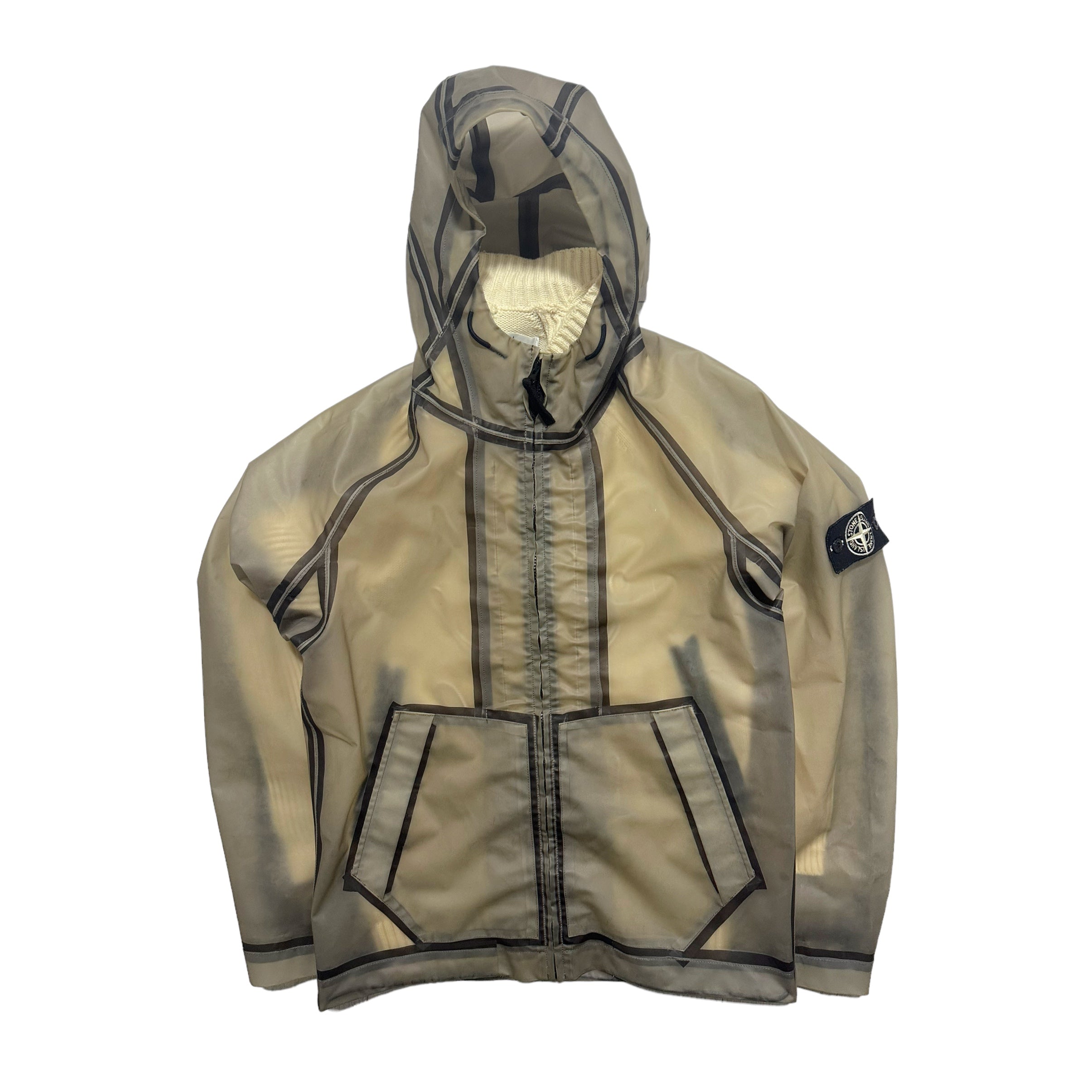 Stone Island Poly Cover Composite Jacket with Knit Inner