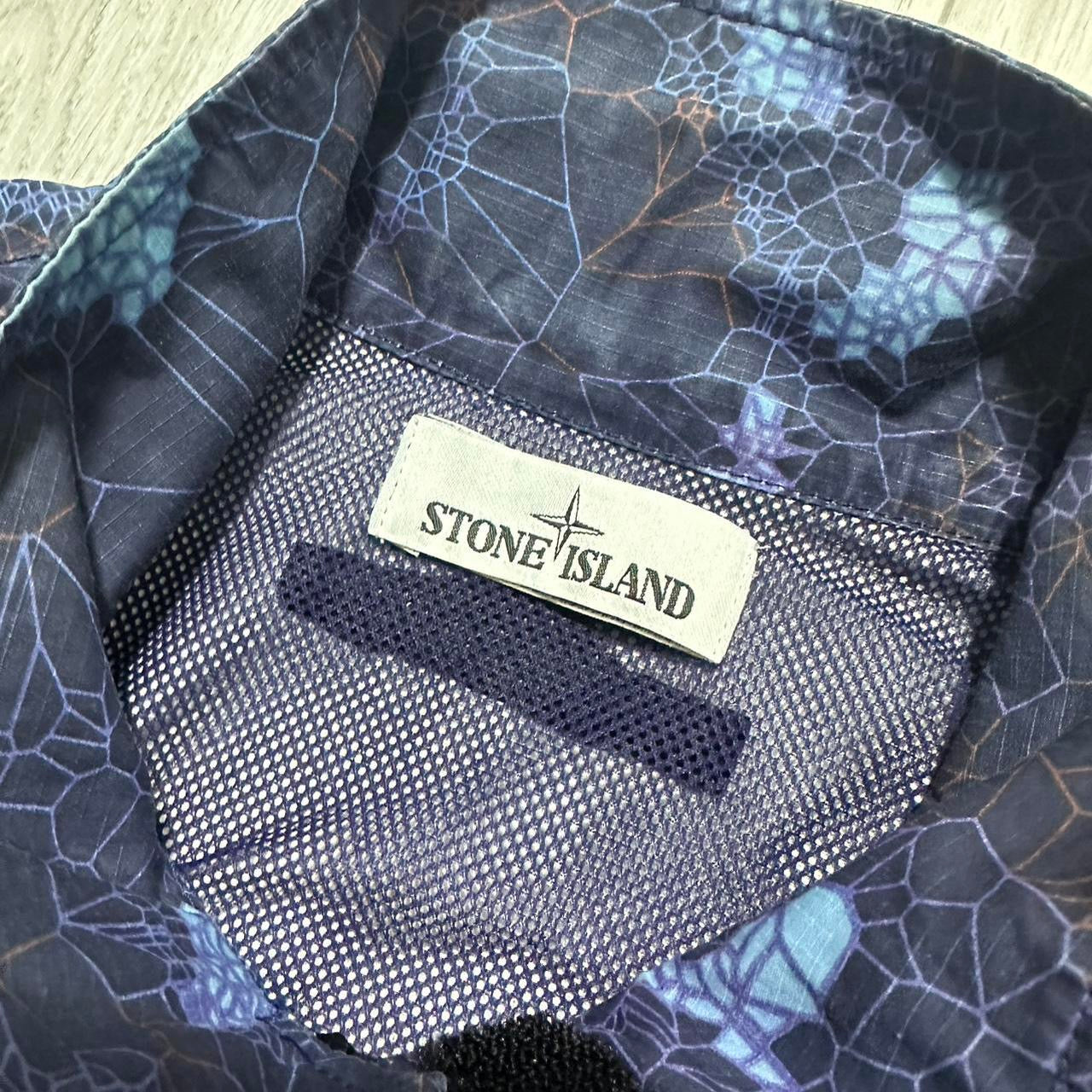 Stone Island Thermosensitive Heat Reactive Printed Electric Jacket