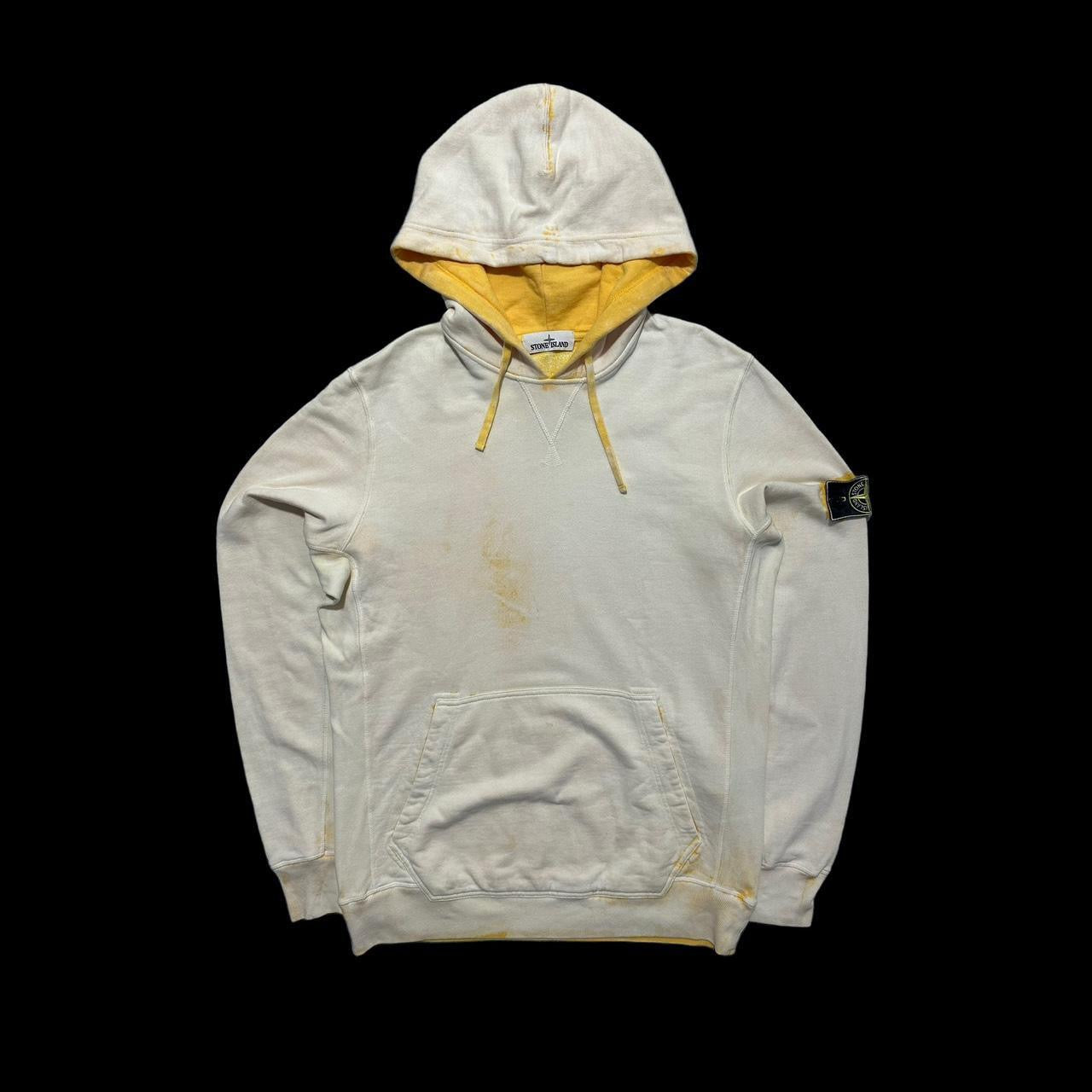 Stone Island Hand Corrosion Pullover Hoodie