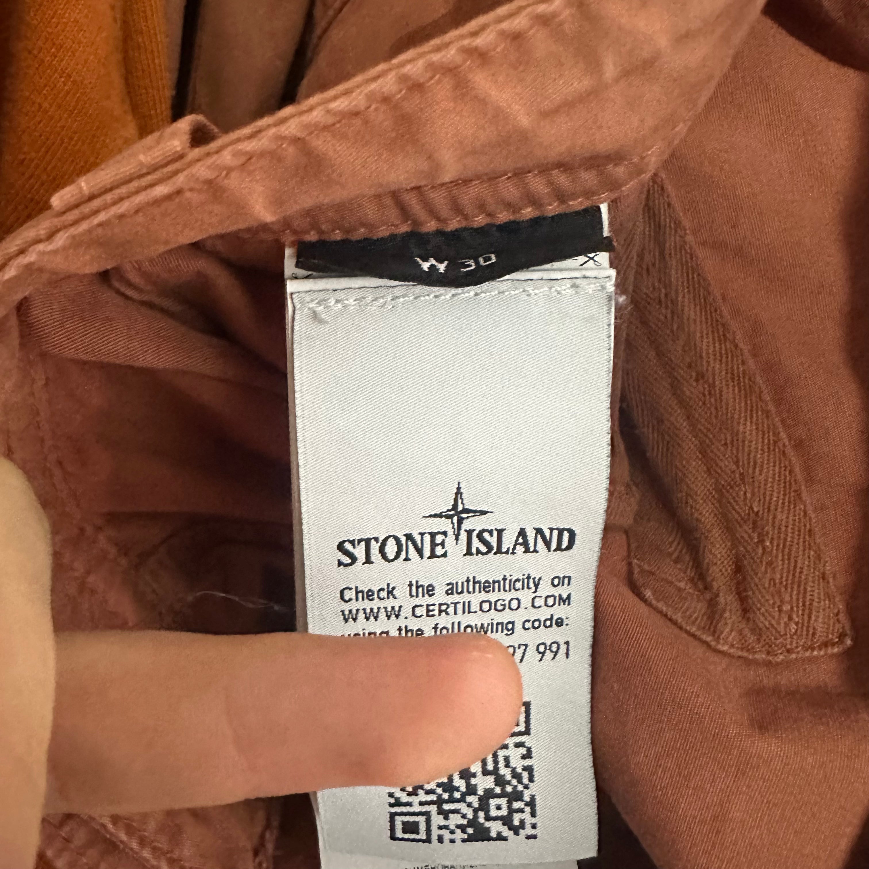 Stone Island x Supreme Desert Camo Cargo Trousers