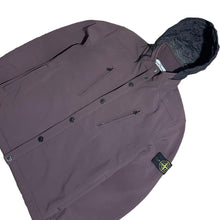 Load image into Gallery viewer, Stone Island Soft Shell R Zip Up Jacket with Packable Hood
