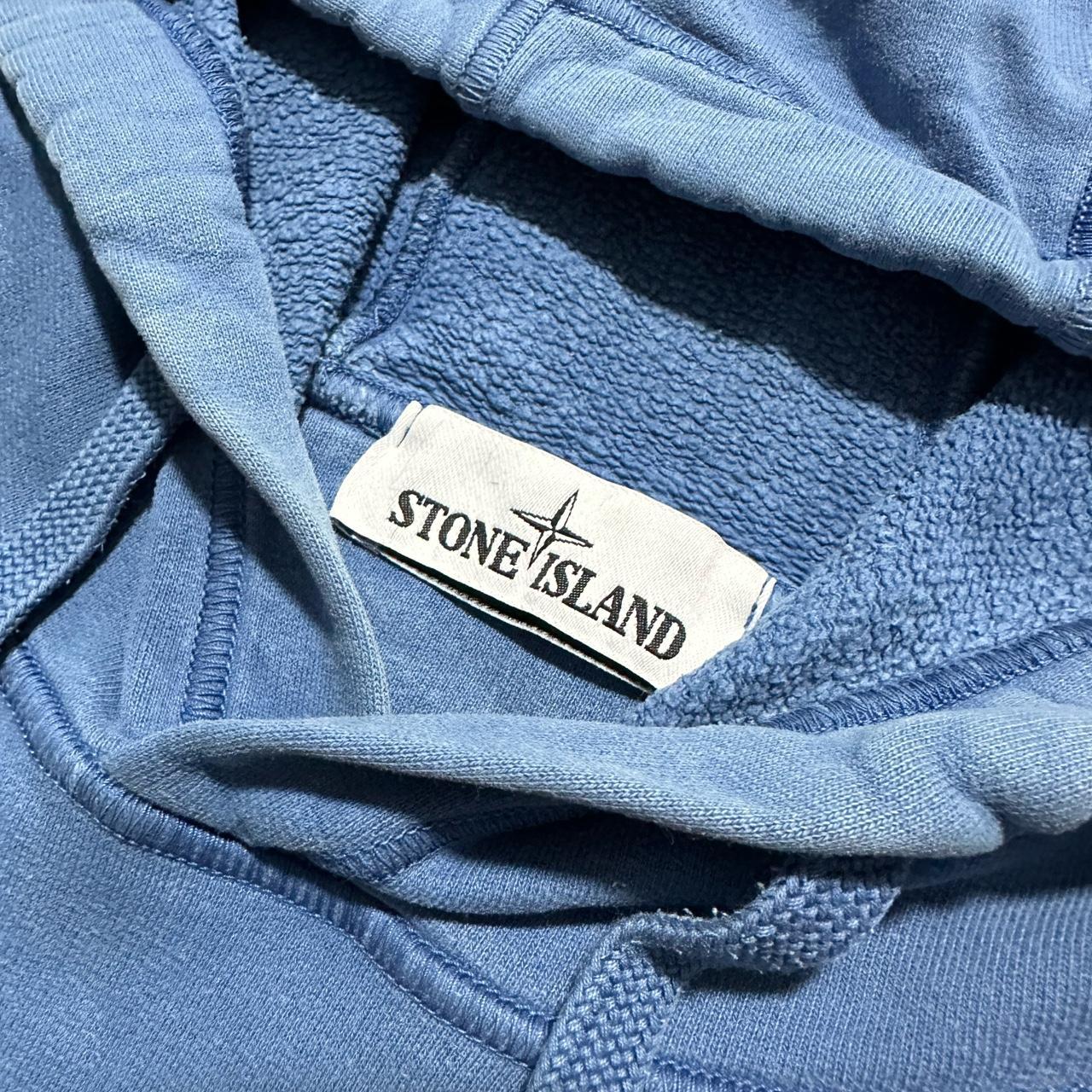 Stone Island Pullover Cotton Hoodie with Drawstrings