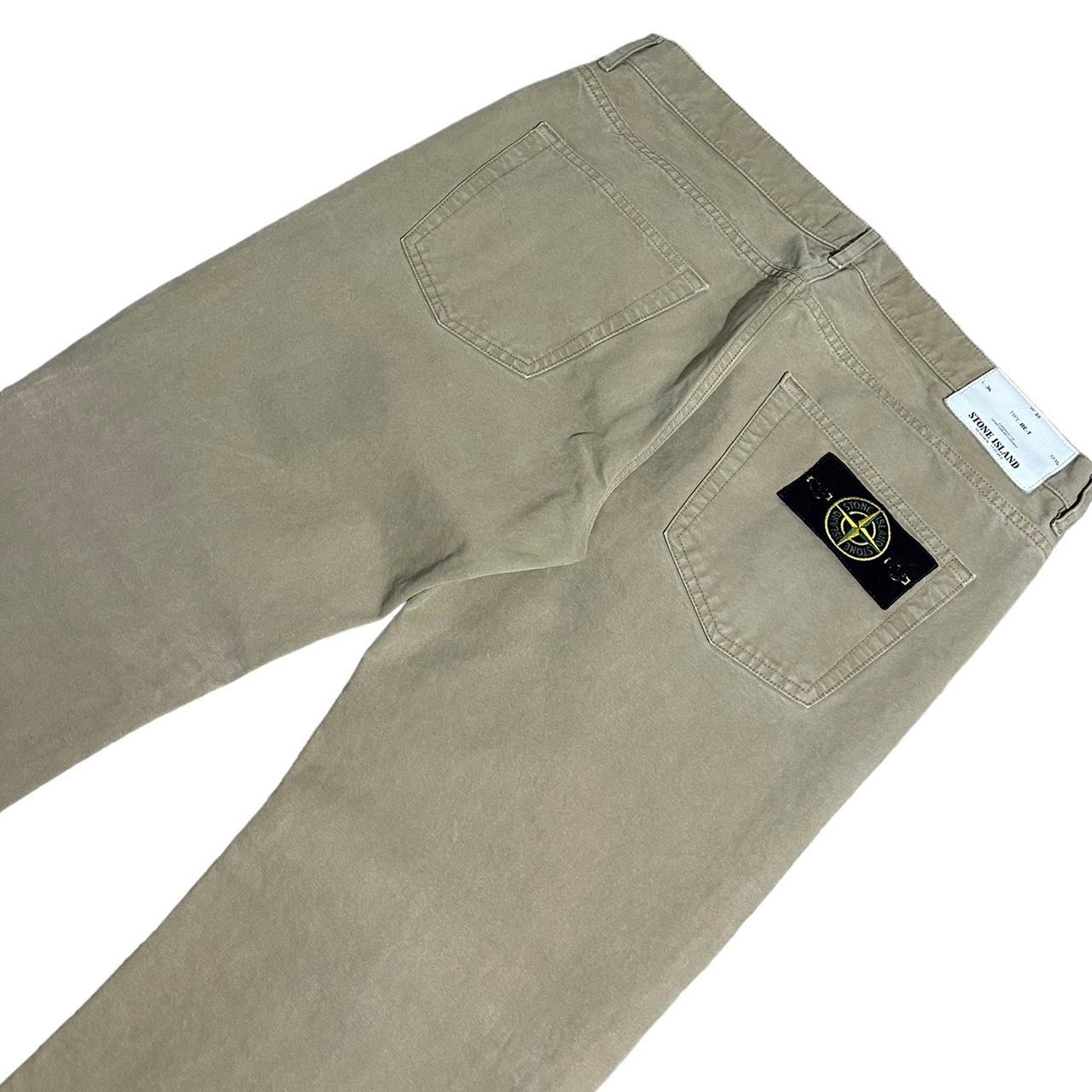 Stone Island Chino Bottoms Discontinued with Iconic Compass