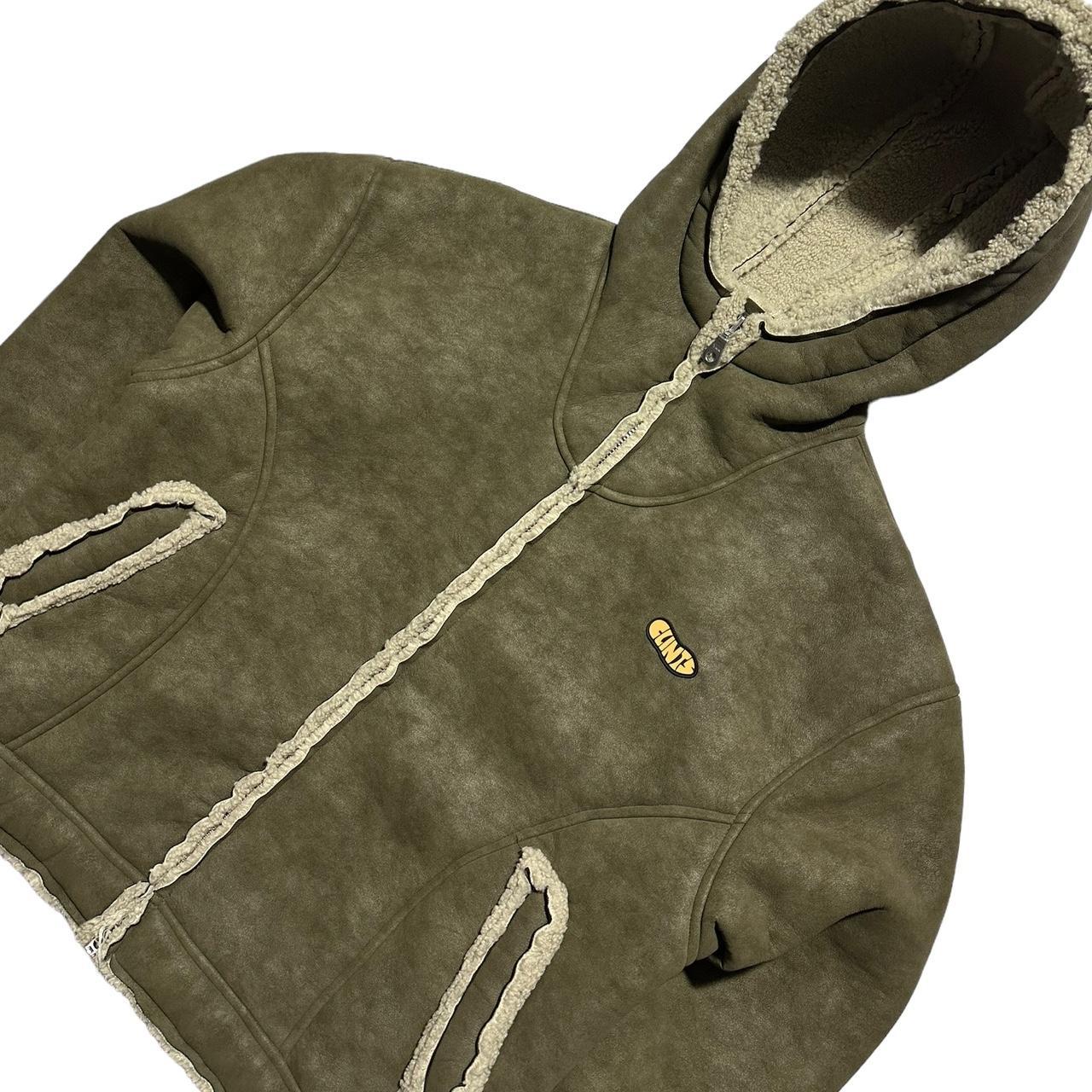 Clint’s Inc Shearling Zip Up Sheepskin Jacket