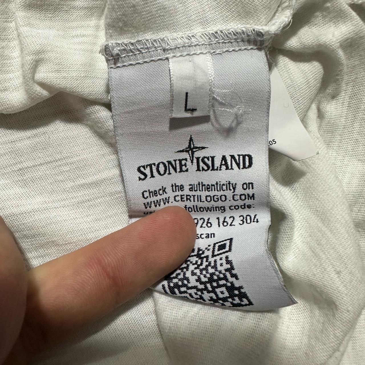 Stone Island Short Sleeved Pocket Compass Logo T Shirt