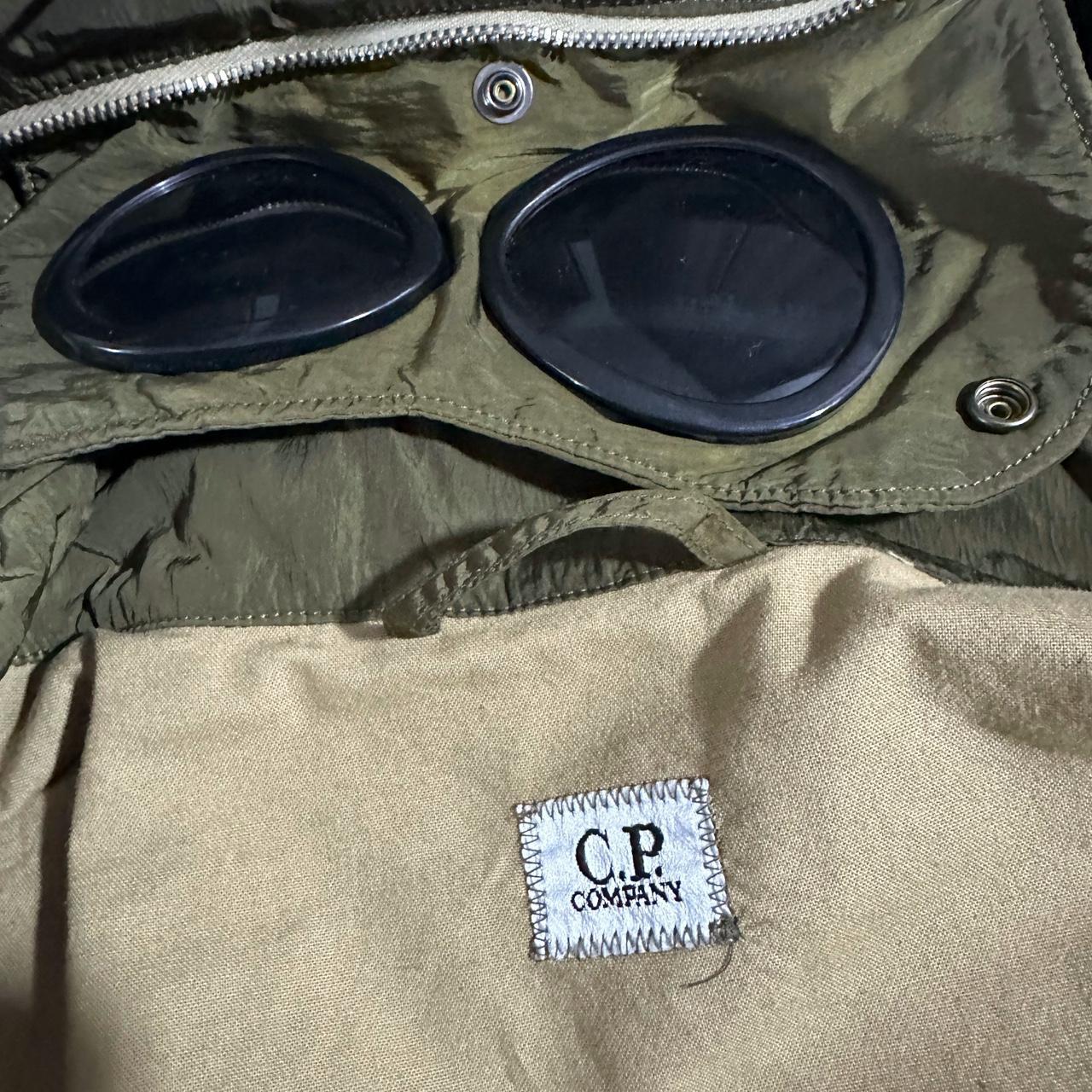 CP Company Chrome Nylon Zip Up Goggle Jacket