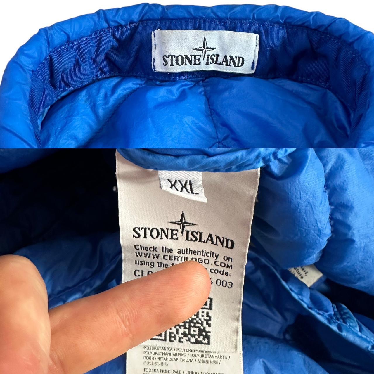 Stone Island Garment Dyed Micro Yarn Down Puffer Overshirt