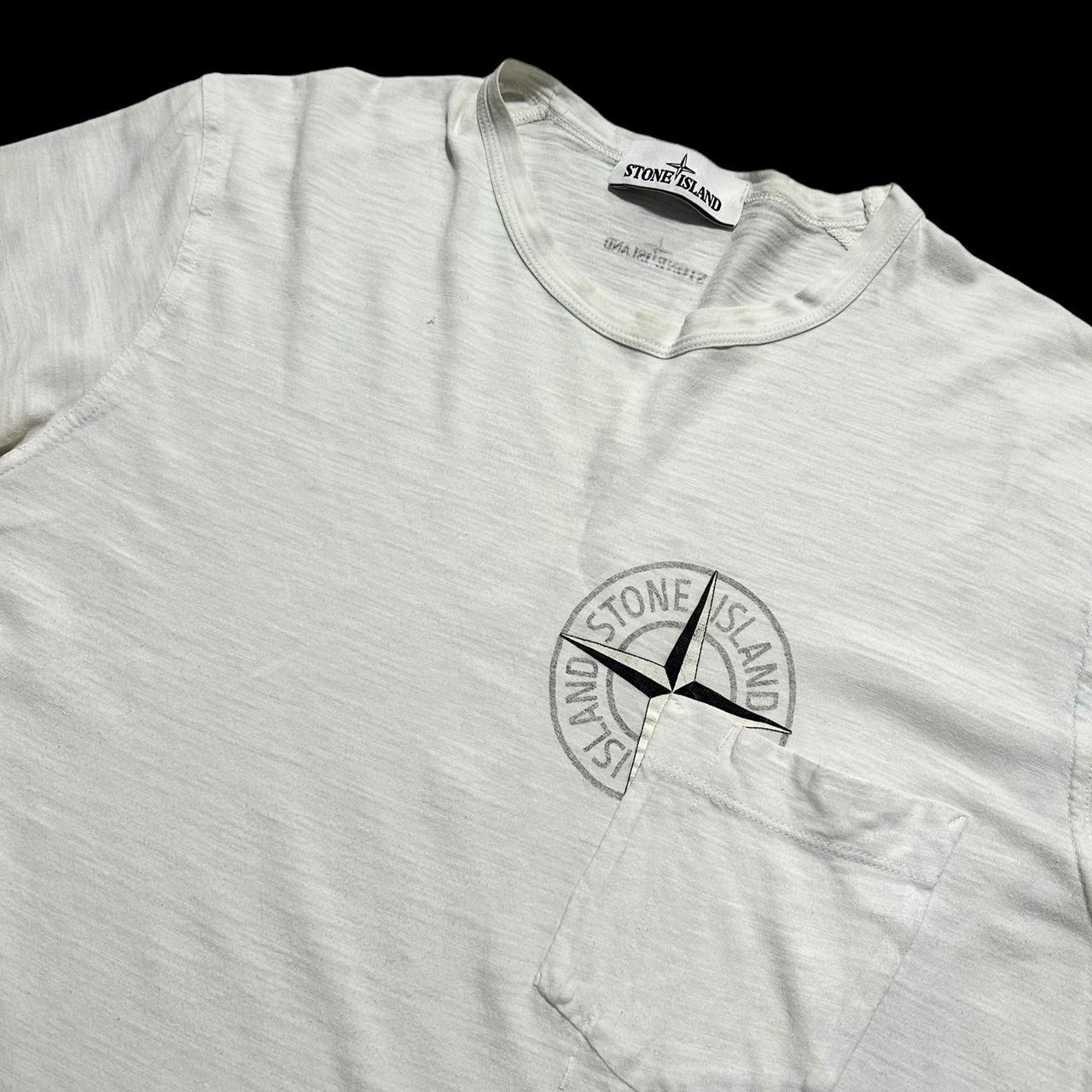 Stone Island Short Sleeved Pocket Compass Logo T Shirt