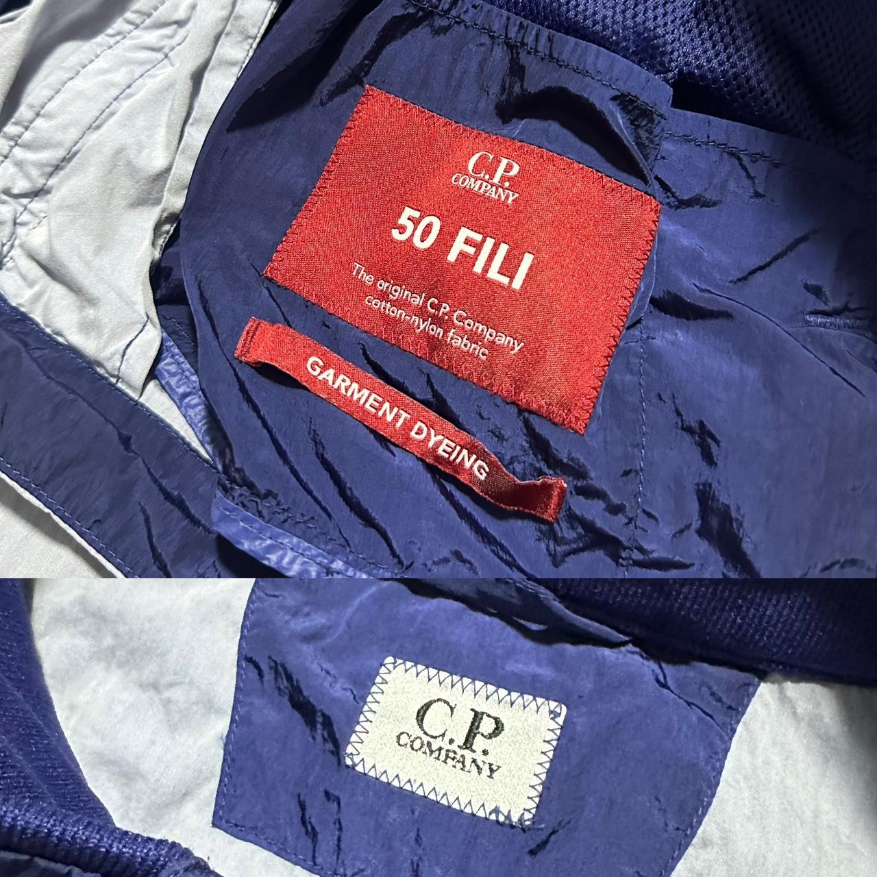CP Company 50 Fili Zip Up Half Nylon Jacket