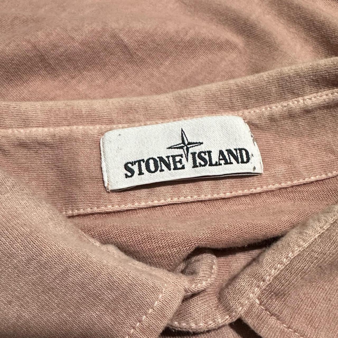 Stone Island Pullover Long Sleeve Polo Shirt