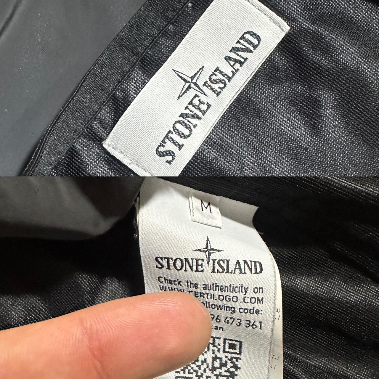 Stone Island Iridescent Coating Reflex Mat Utility Vest with Special Process Badge