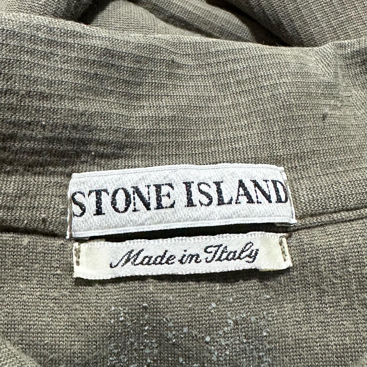 Stone Island Pullover Long Sleeved Polo Shirt from S/S 1995