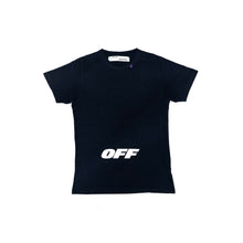 Load image into Gallery viewer, Off White Fade Spell Out Short Sleeved T Shirt
