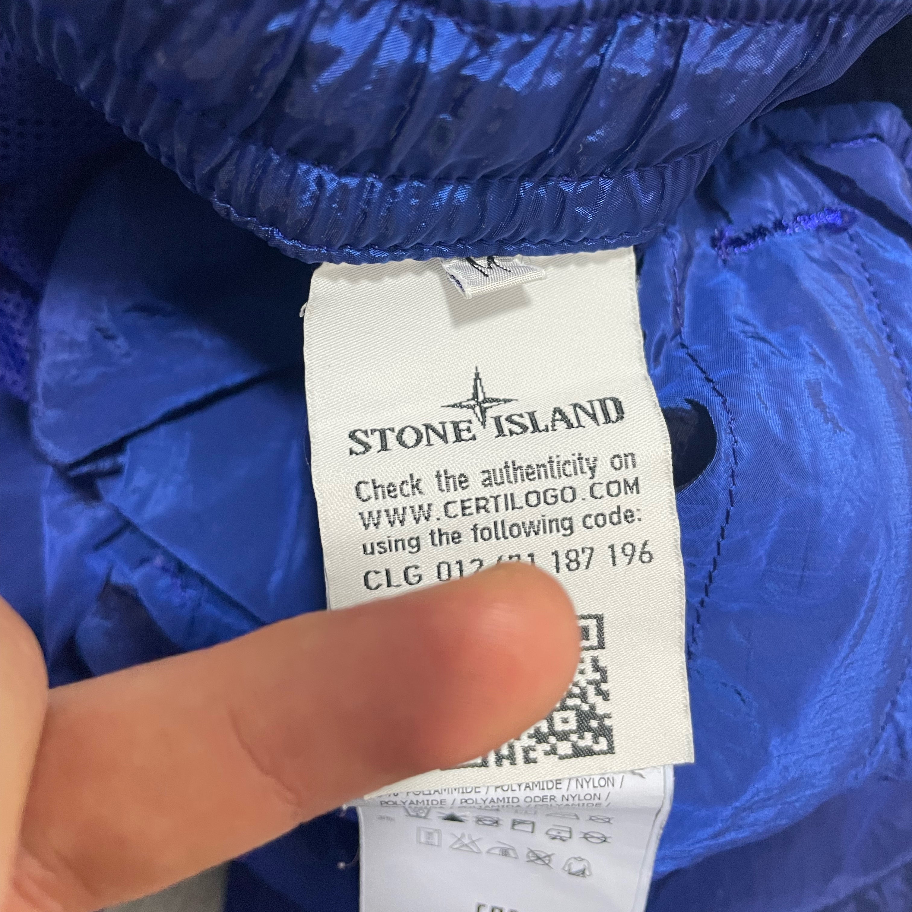 Stone Island x Supreme Side Logo Nylon Bottoms