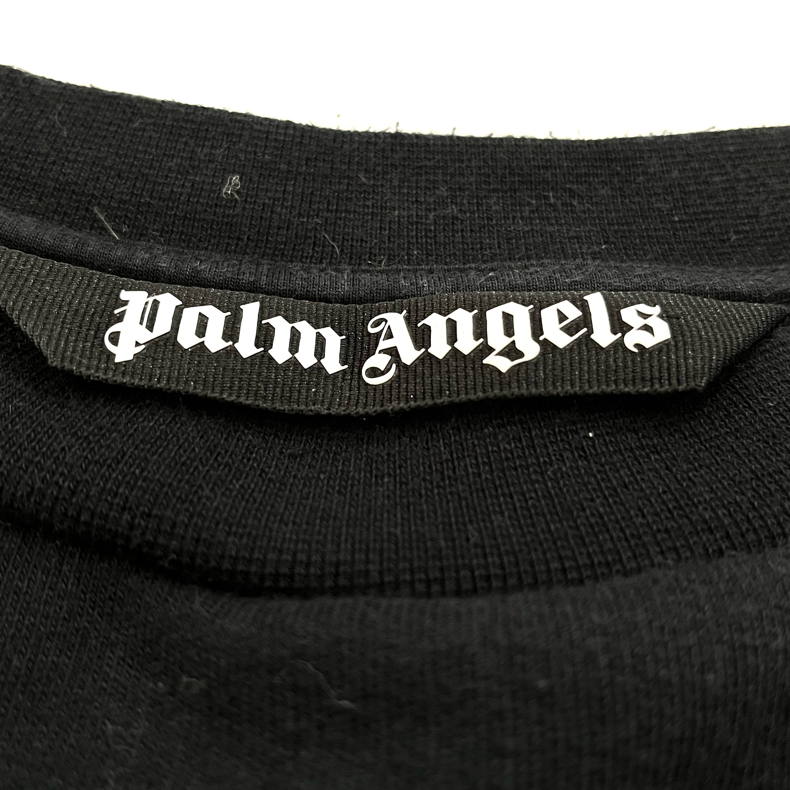 Palm Angels Spray ‘Berlin’ Pullover Oversized Sweatshirt Jumper