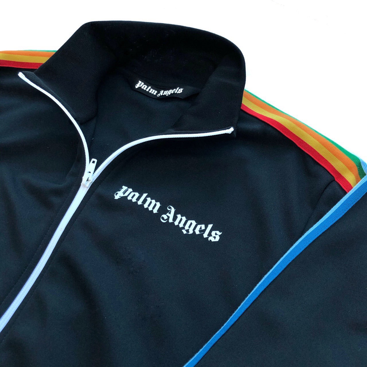 Palm Angels Track Top with Iconic Side Stripe